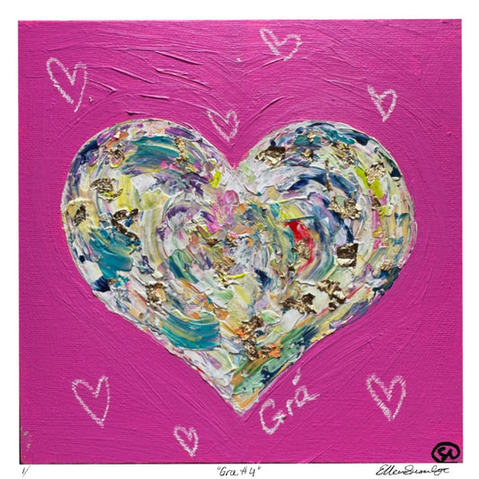 Unframed “Grá #4” Limited Edition Giclee Print