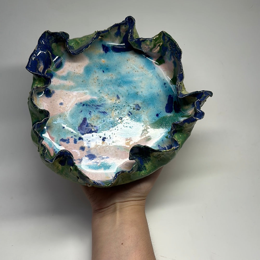 Large Ceramic Trinket Dish