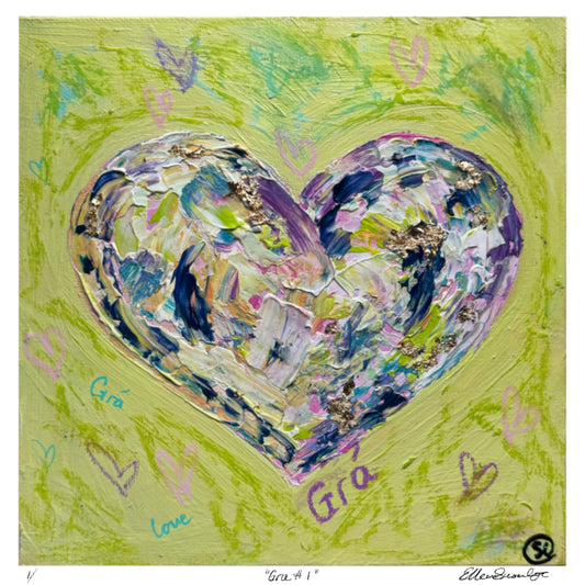 Unframed “Grá #1” Limited Edition Giclee Print