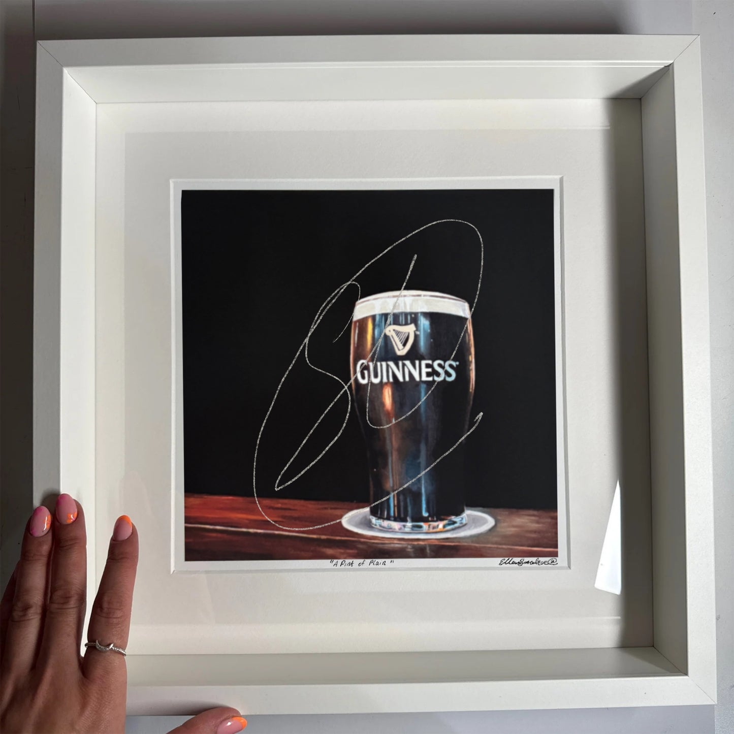 Framed “A Pint of Plain” Limited Edition Giclee Print