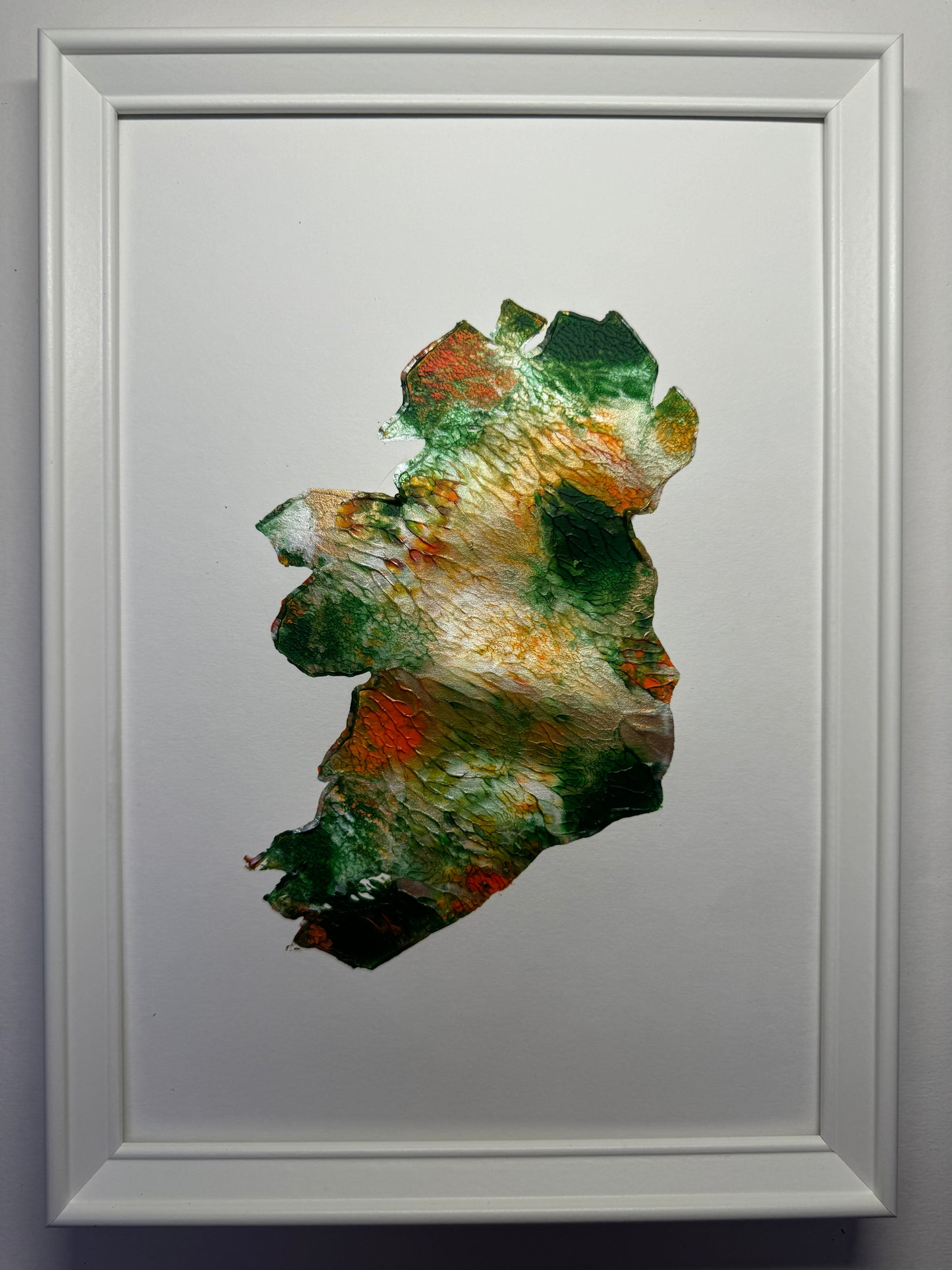 Framed Éire Monoprint