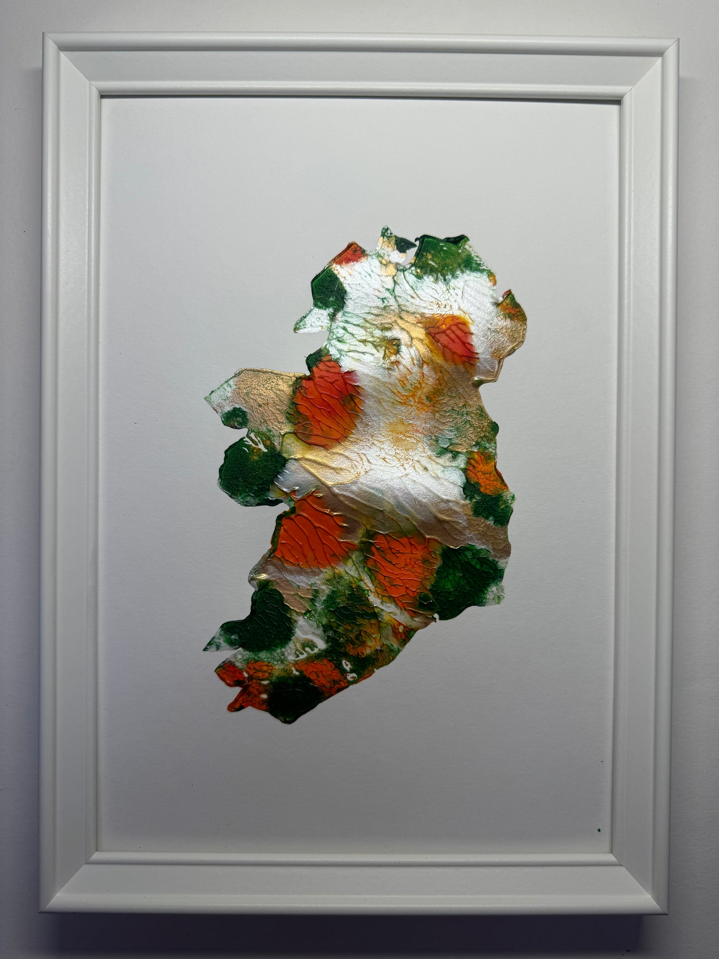 Framed Éire Monoprint