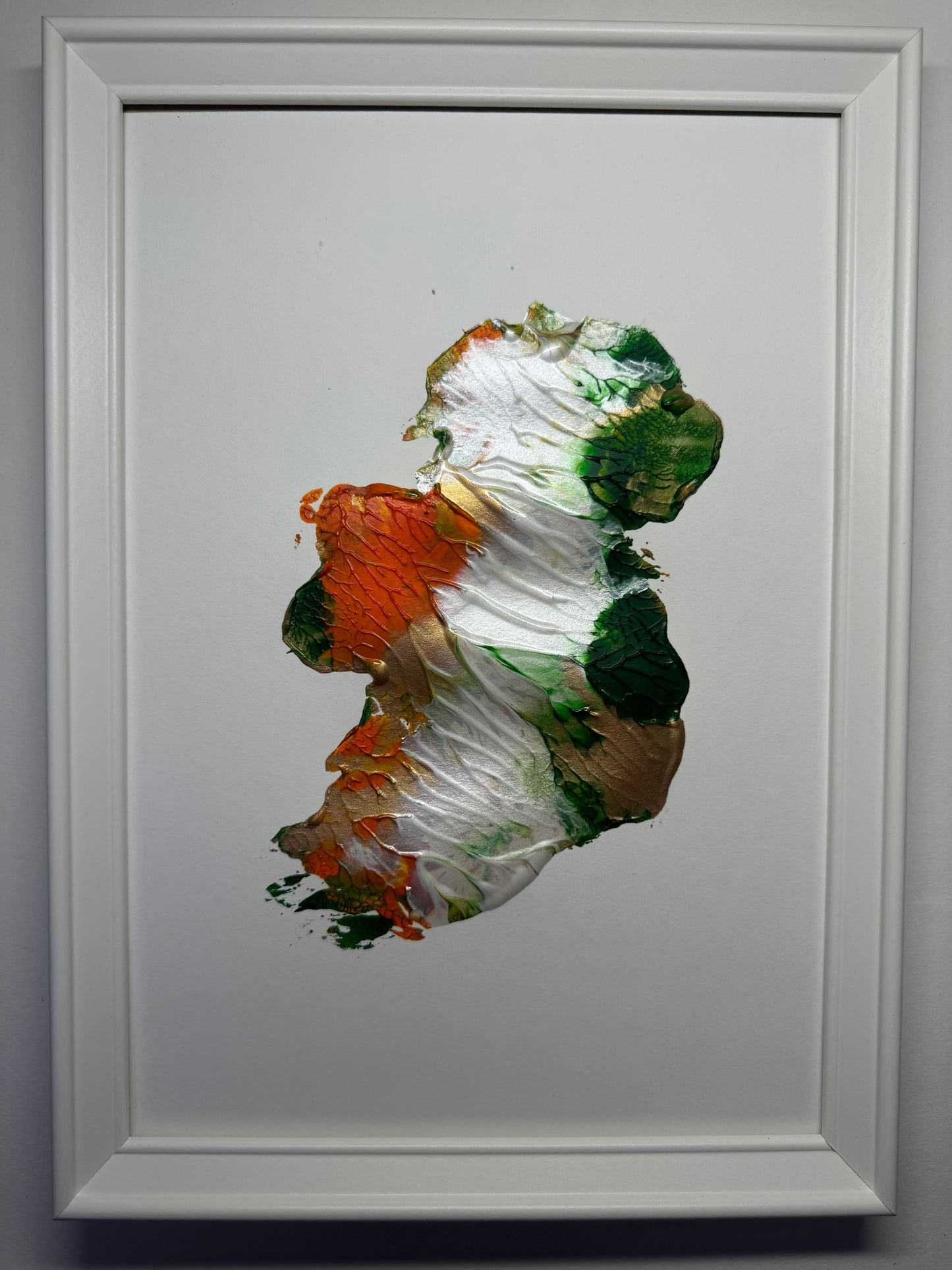 Framed Éire Monoprint
