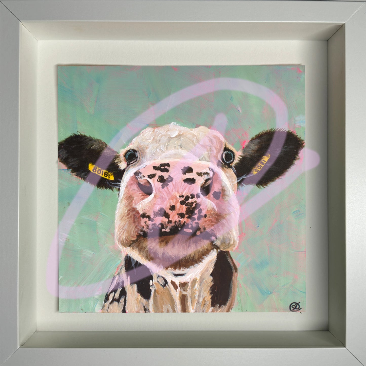 Original Framed “Cud You Not”