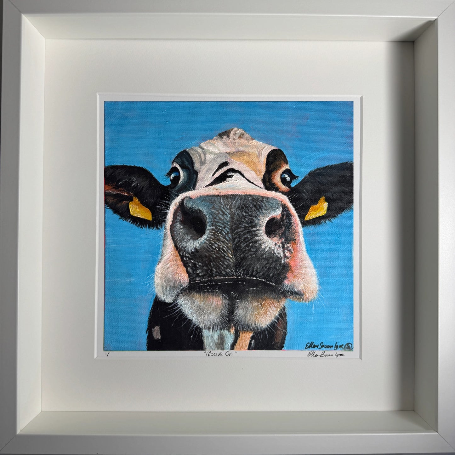 Framed “Moove On” Limited Edition Giclee Print