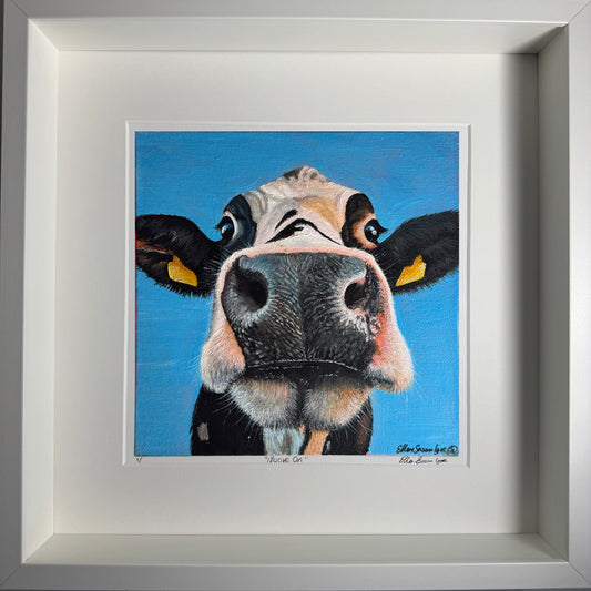 Framed “Moove On” Limited Edition Giclee Print