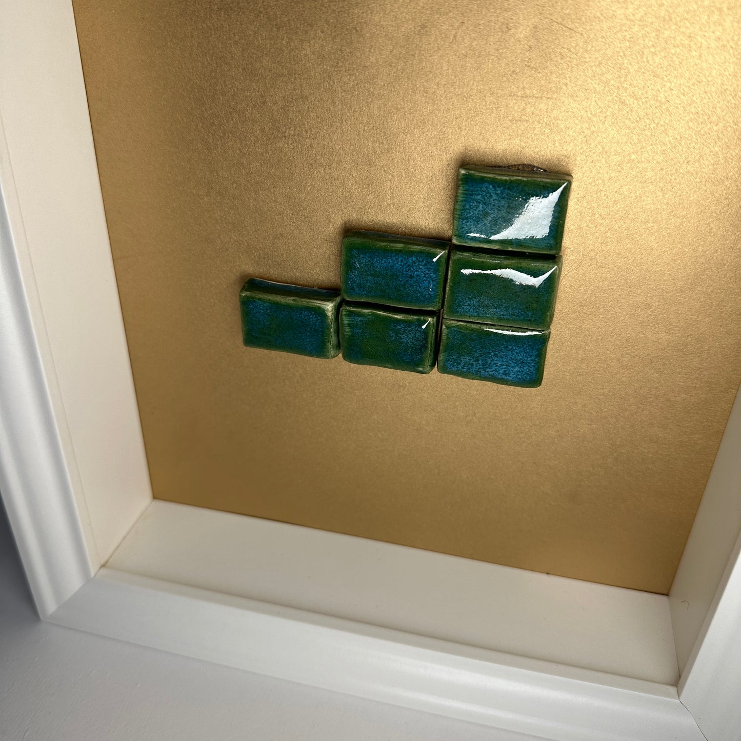 “You got this” framed ceramic wall piece