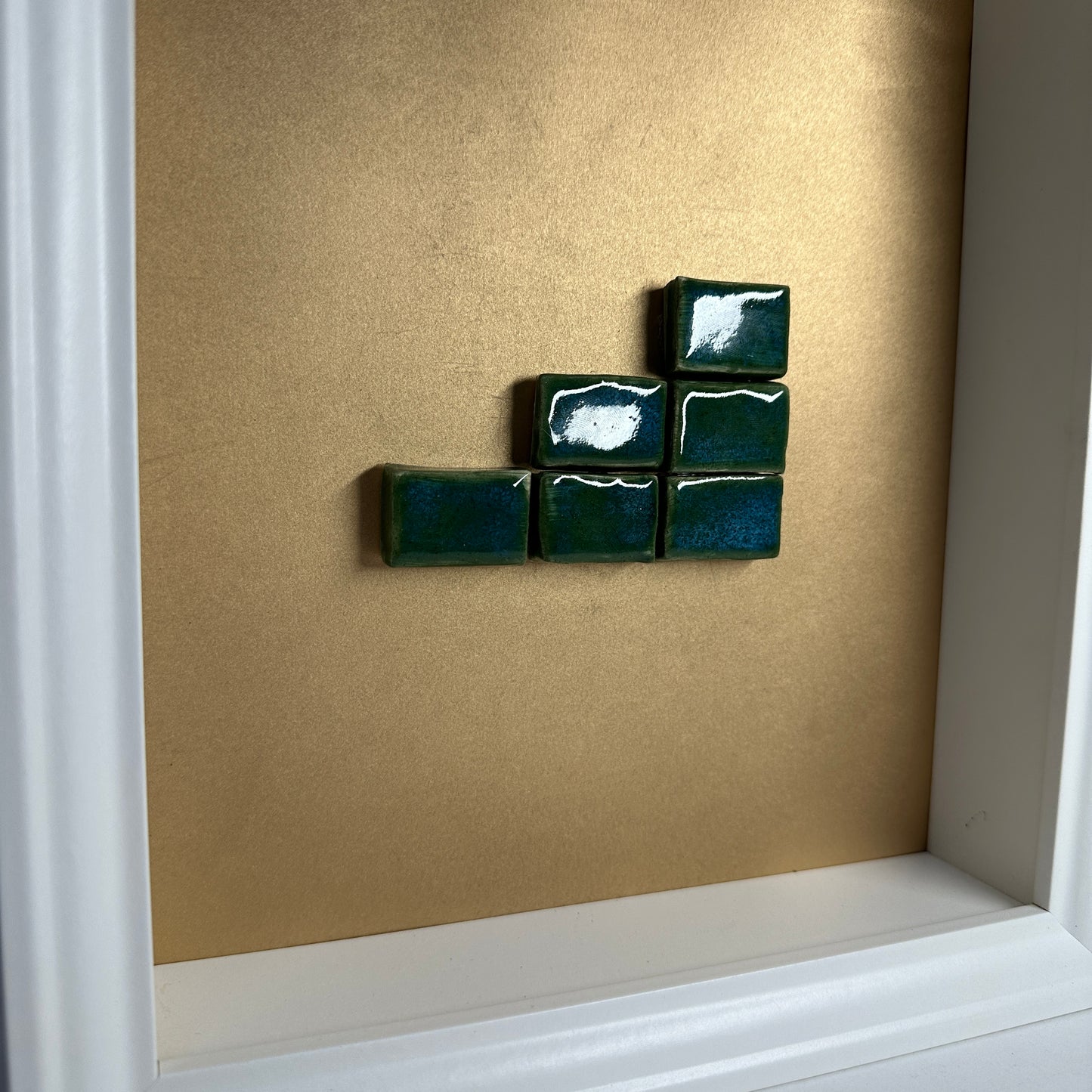 “You got this” framed ceramic wall piece