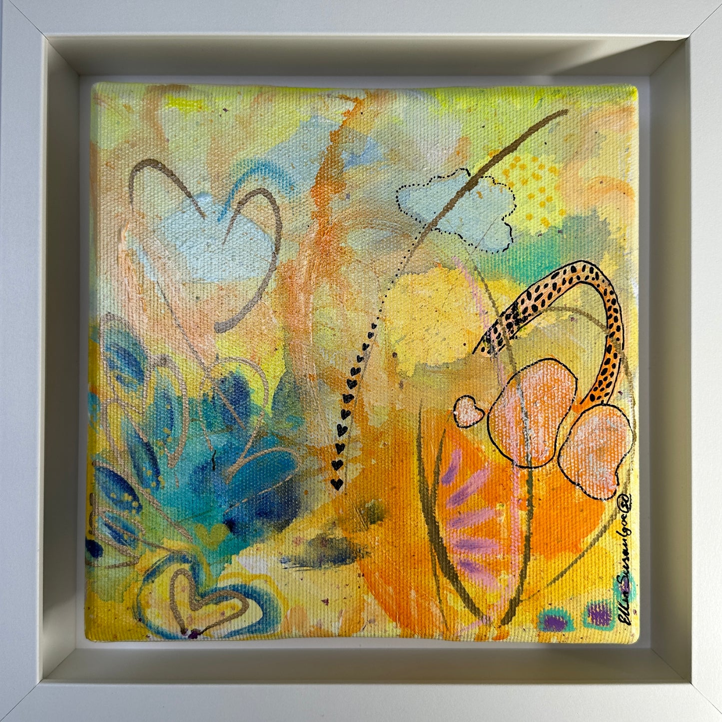 Framed “GRIANSTAD #1” Acrylic Painting