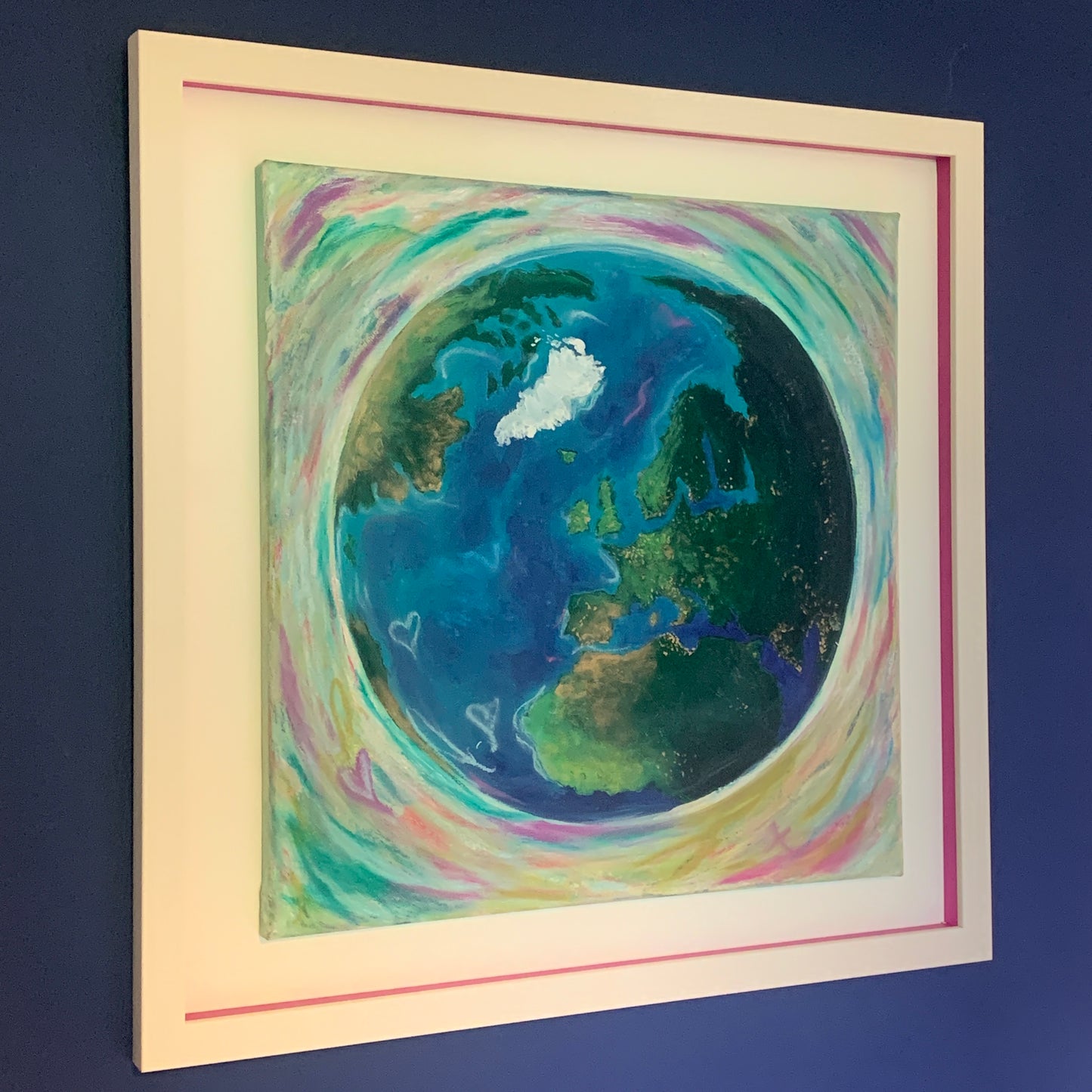 An Domhain Framed Original Acrylic Painting