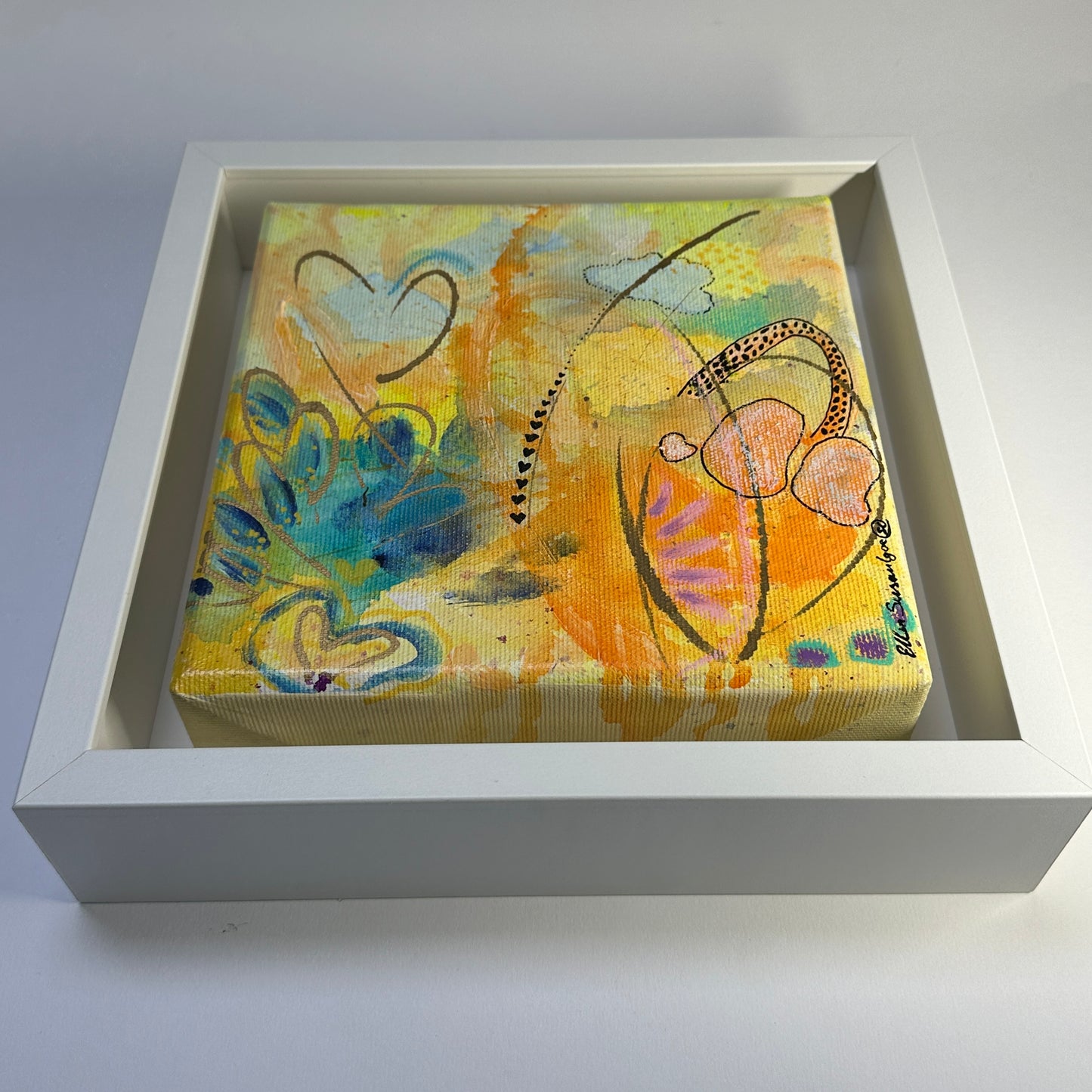 Framed “GRIANSTAD #1” Acrylic Painting