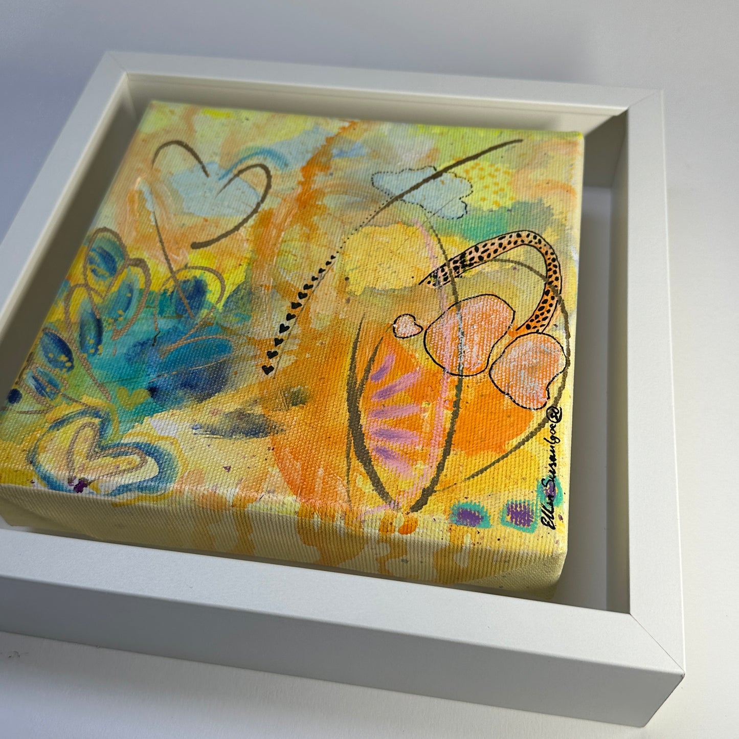 Framed “GRIANSTAD #1” Acrylic Painting