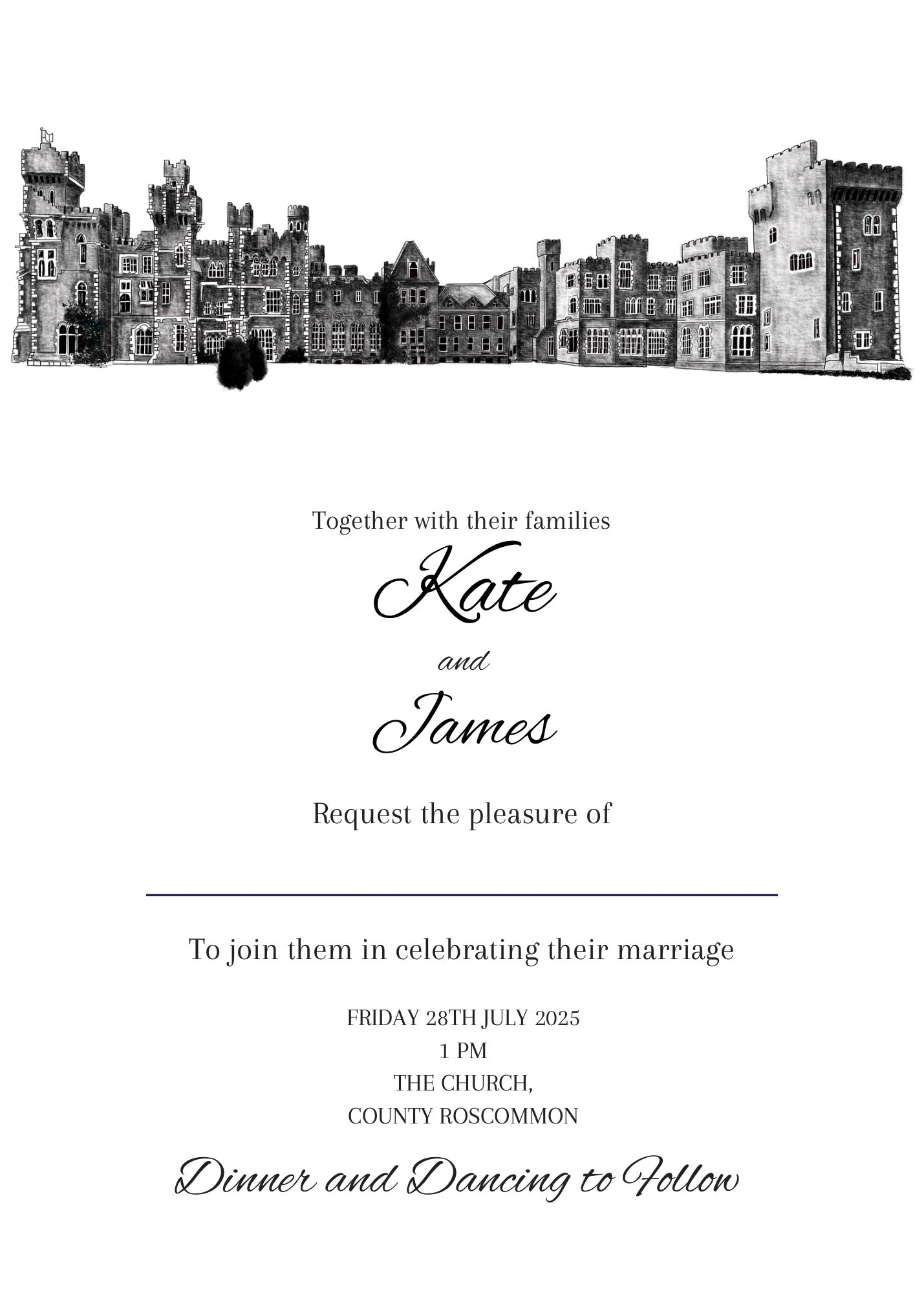 Digital Wedding Invitation Design