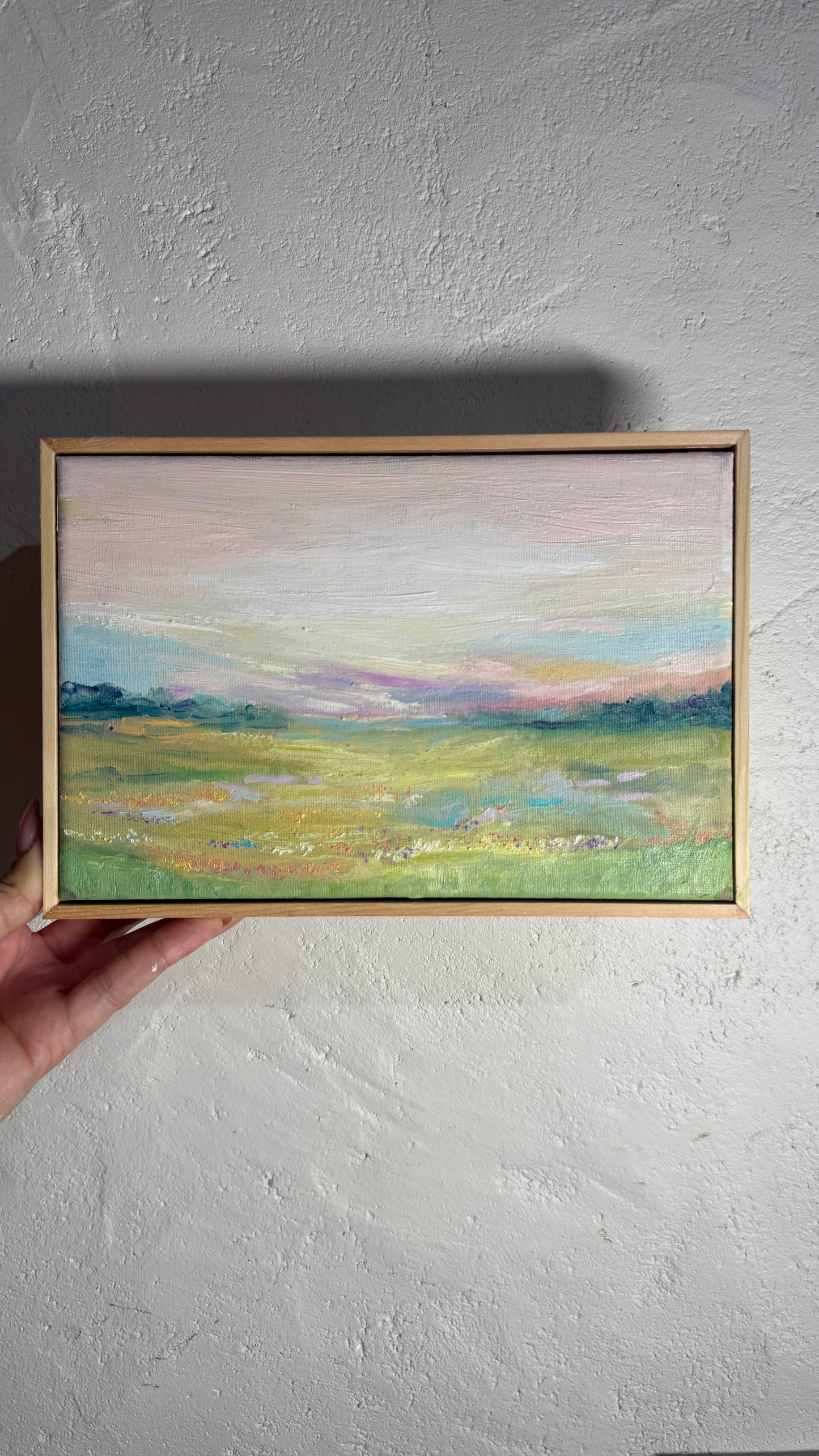 Meadows Manifest - Original Framed Oil Painting