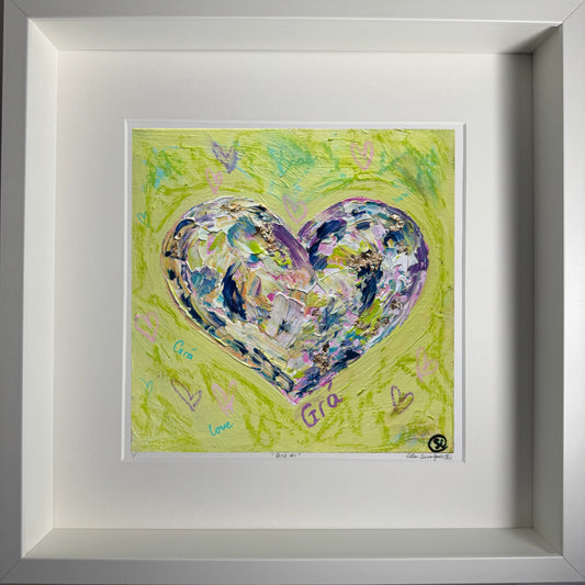 “Grá #1” Framed Limited Edition Giclee Print