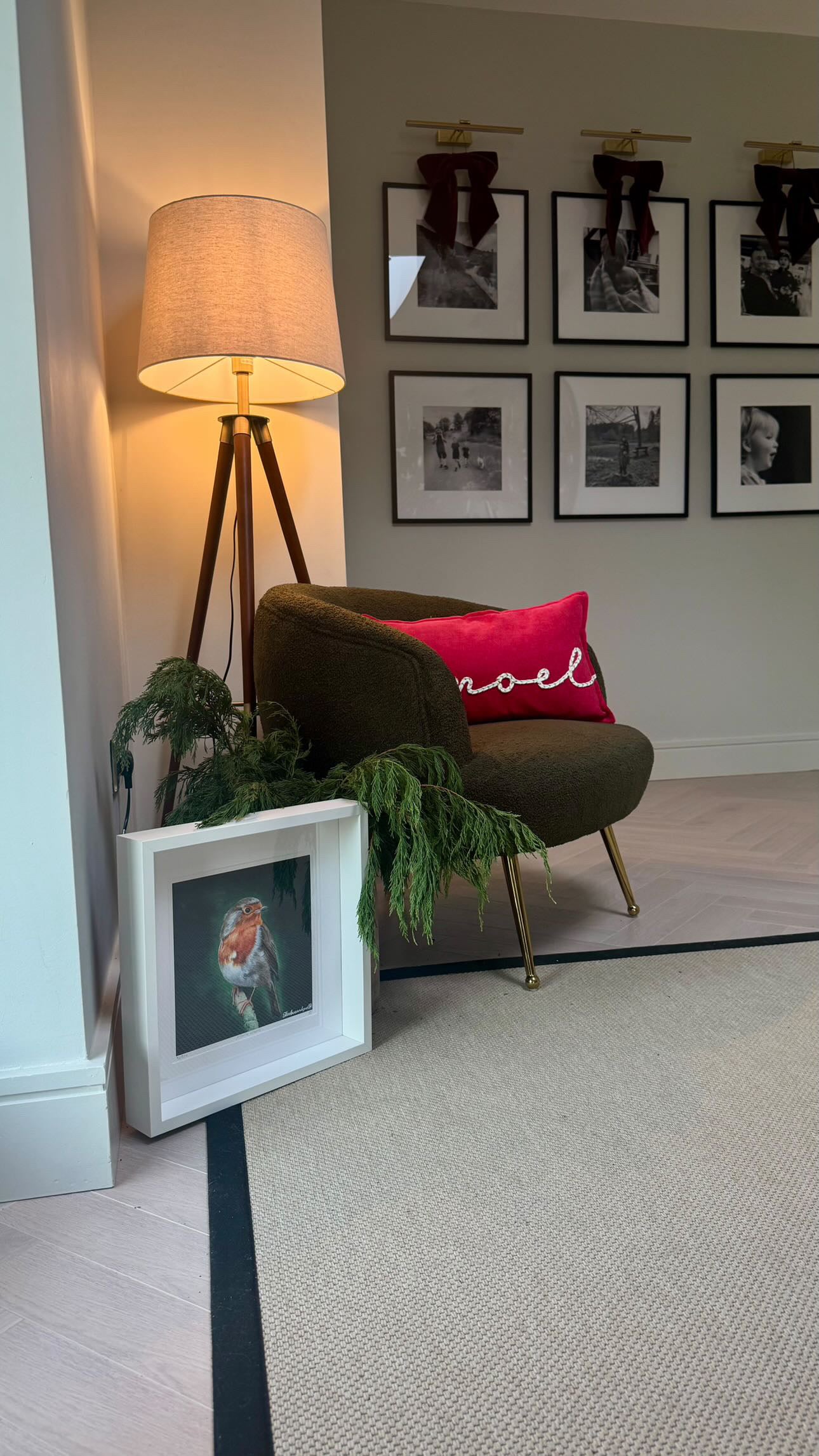 FRAMED “A Familiar Presence” Robin Limited Edition Giclee Print