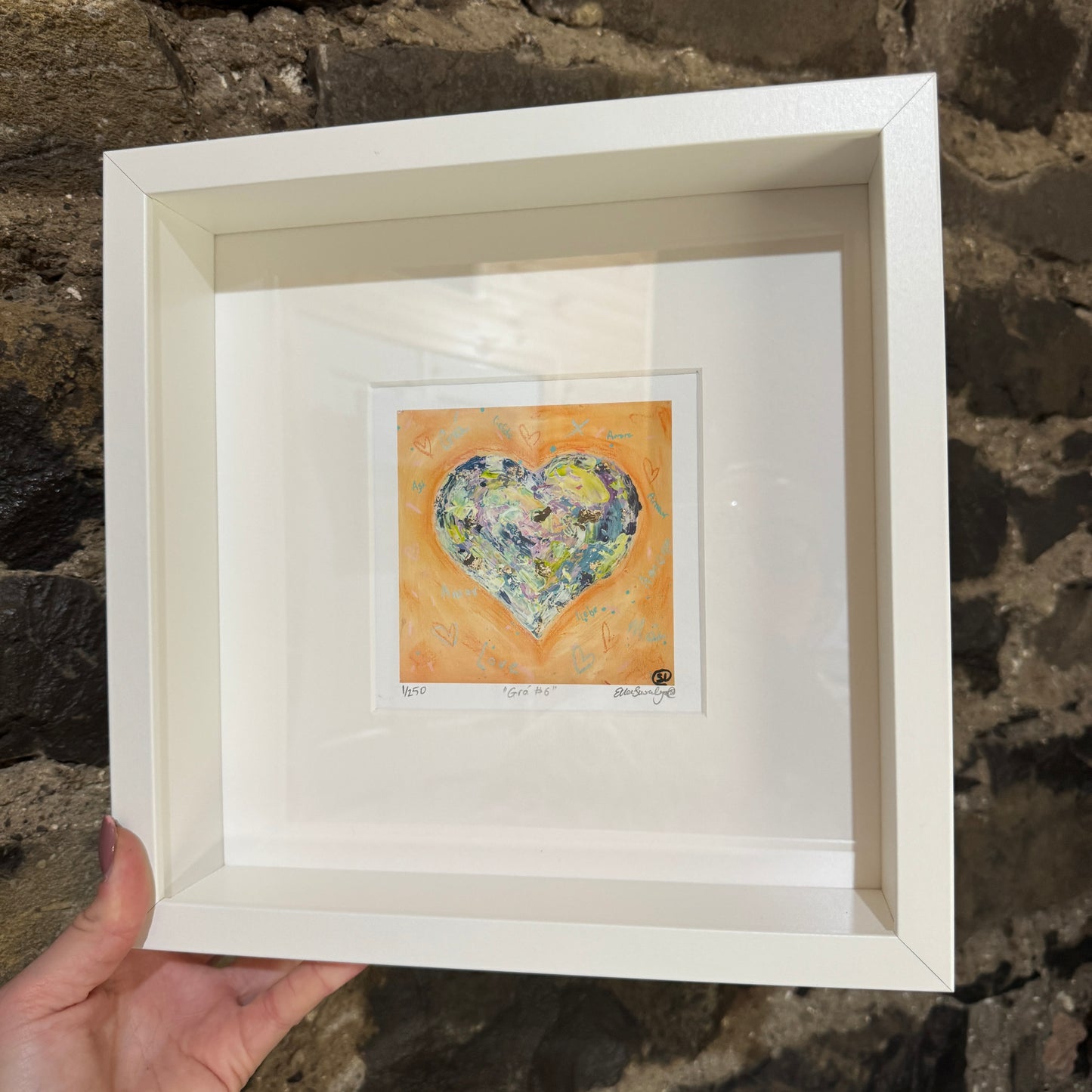 “Grá #6” Framed Limited Edition Giclee Print