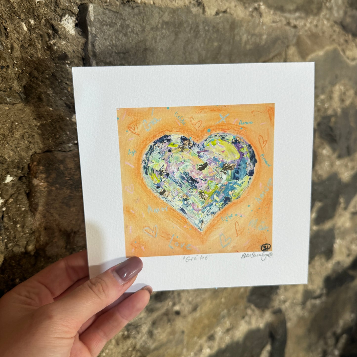 Unframed “Grá #6” Limited Edition Giclee Print