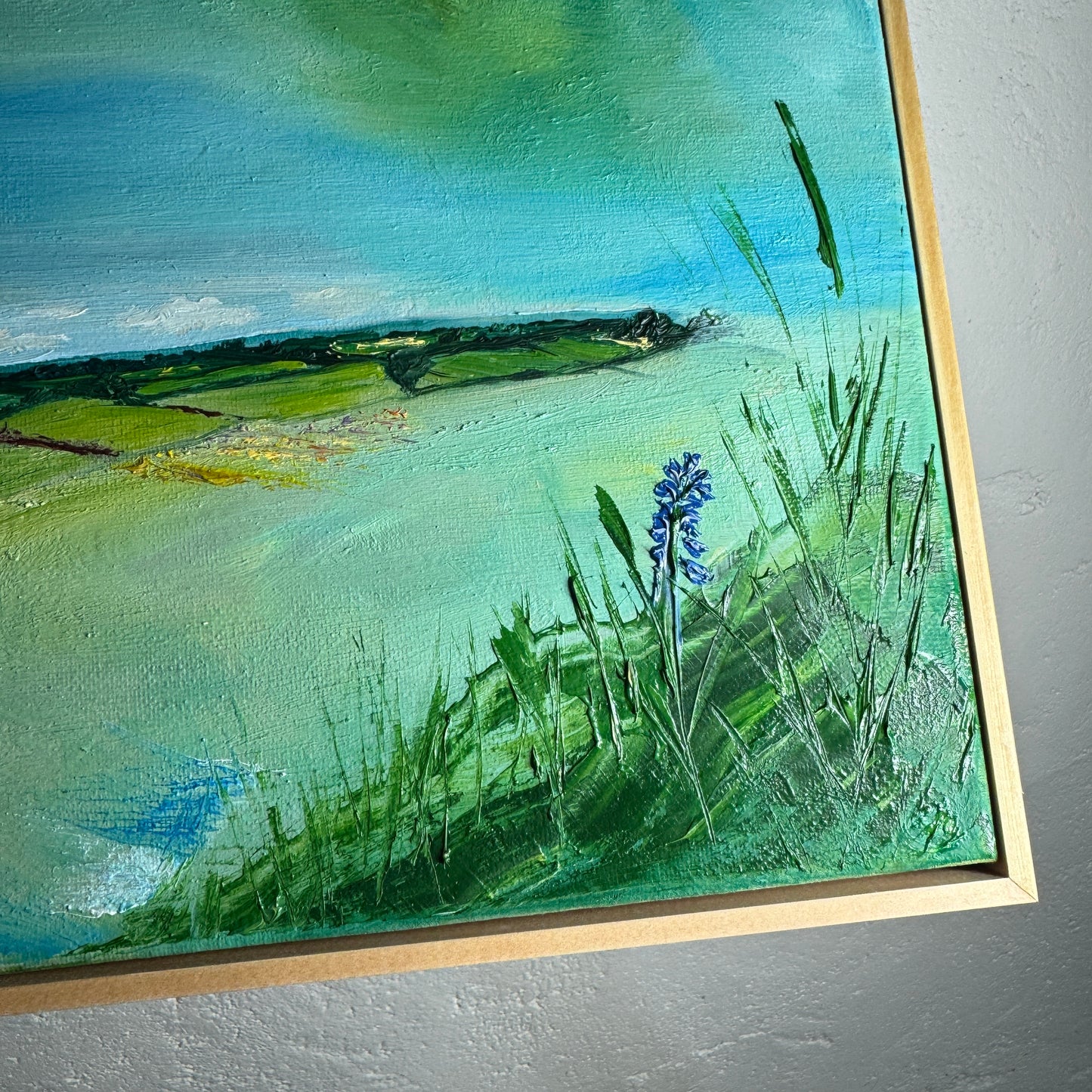 “Under The Clouds” Original Framed Oil Painting