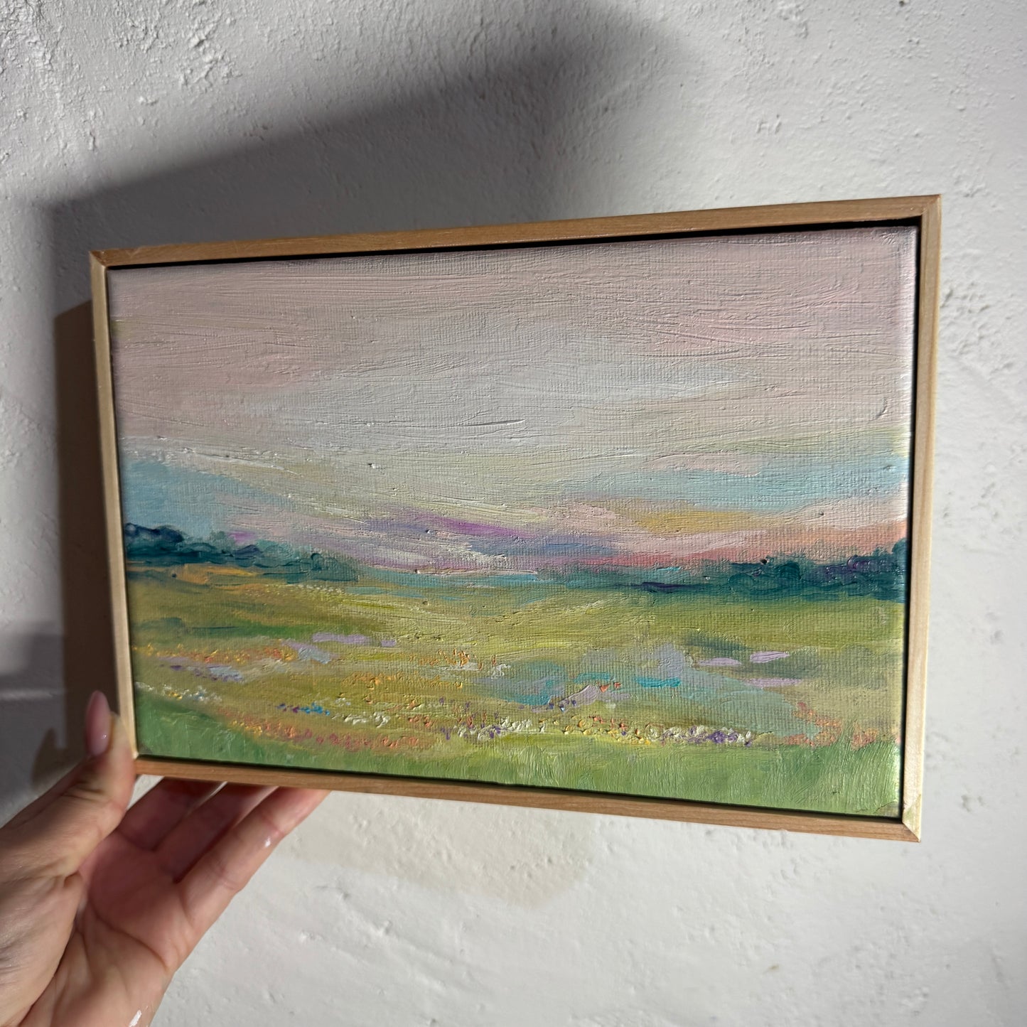 Meadows Manifest - Original Framed Oil Painting