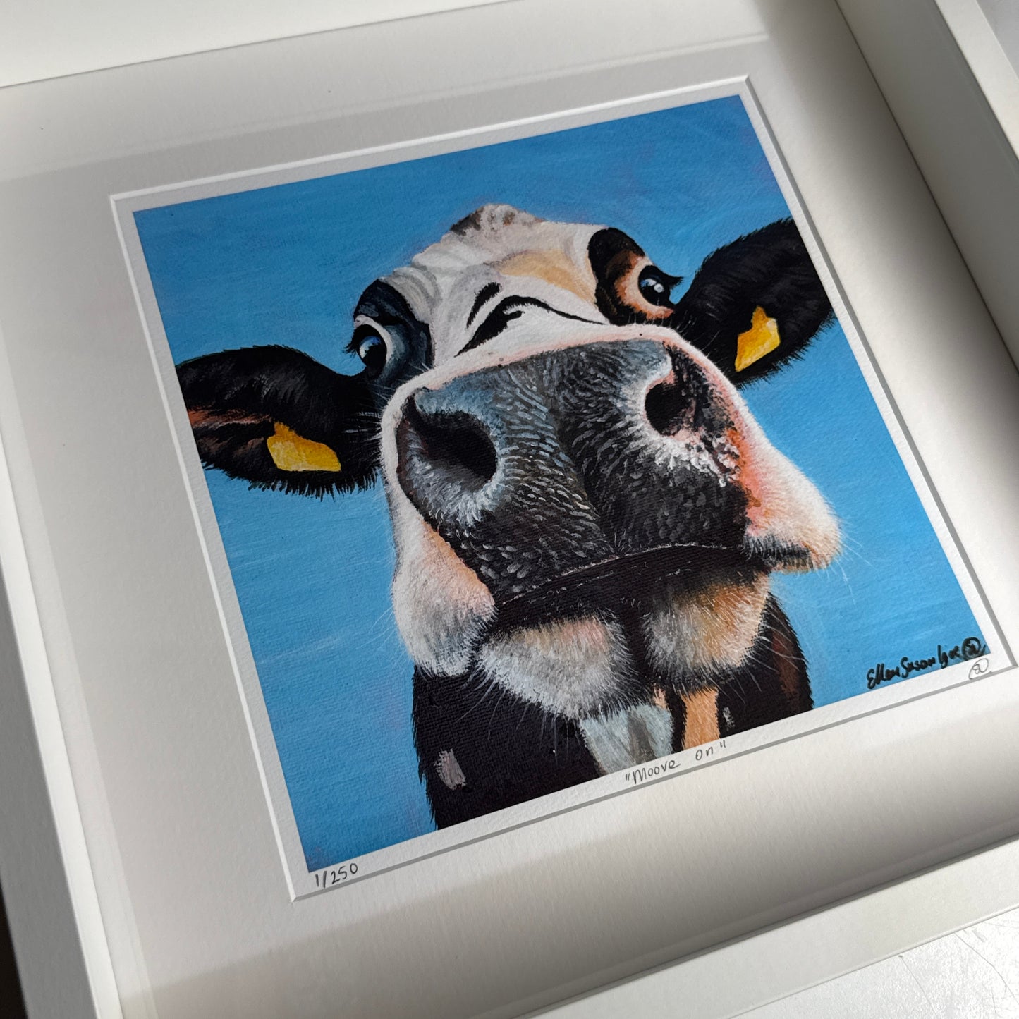 Framed “Moove On” Limited Edition Giclee Print