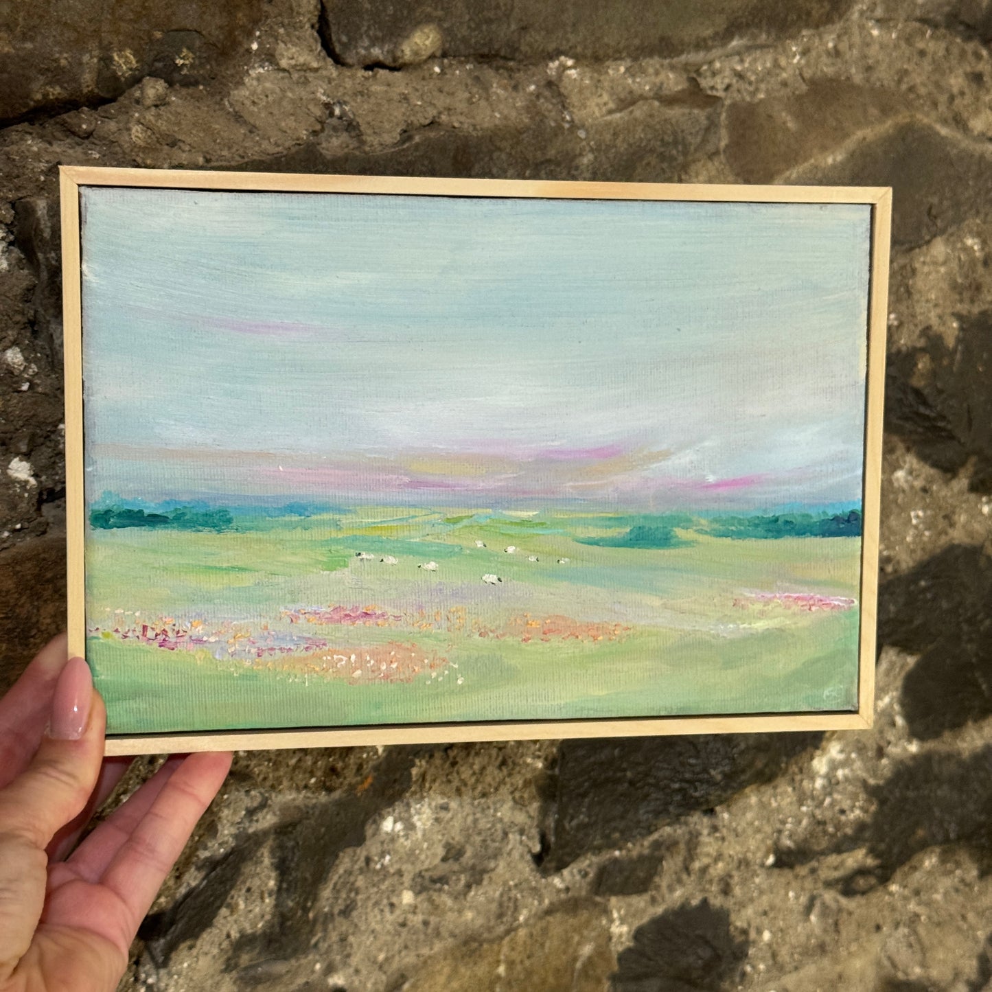 Meadows Manifest #2 - Original Framed Oil Painting