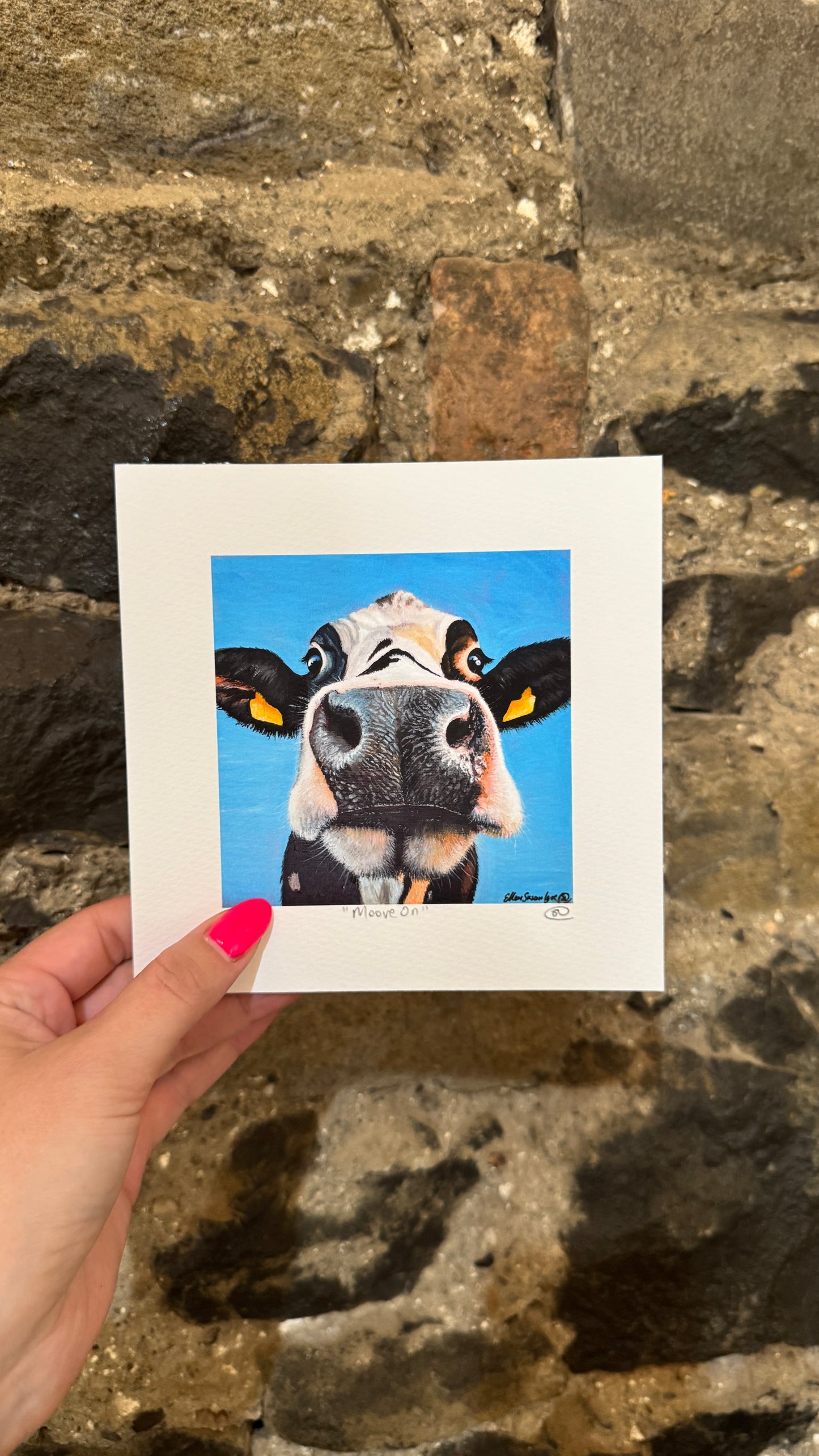 Unframed “Moove On” Limited Edition Giclee Print