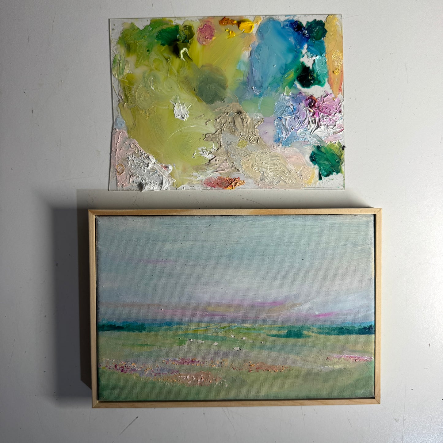 Meadows Manifest #2 - Original Framed Oil Painting