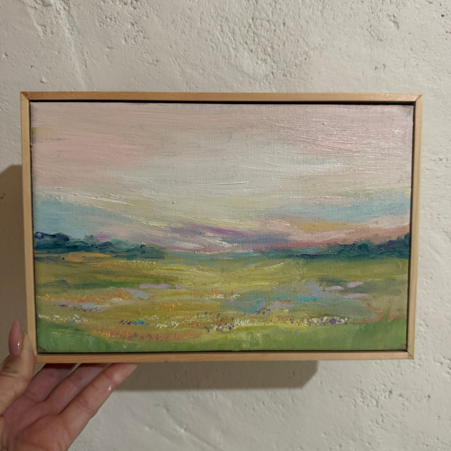 Meadows Manifest - Original Framed Oil Painting