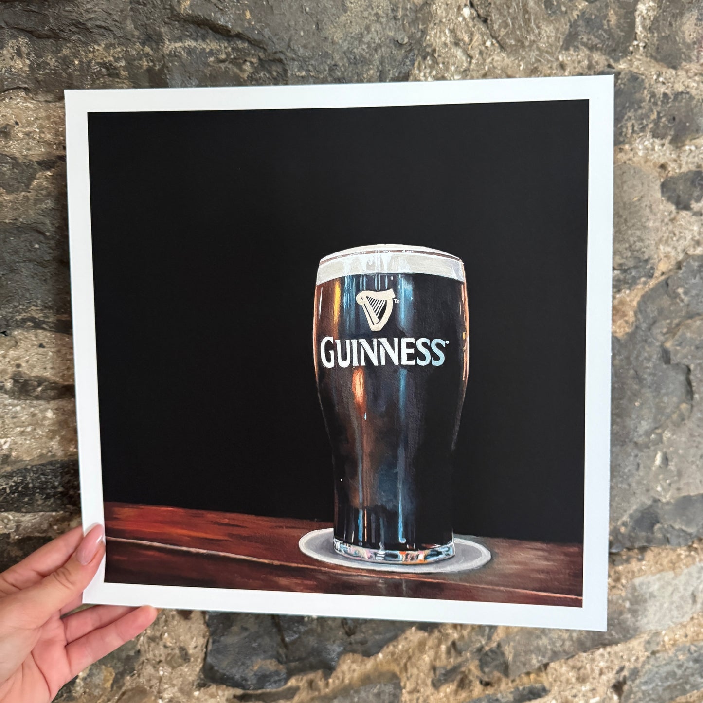 “A Pint Of Plain” Guinness Limited Edition Giclee Print