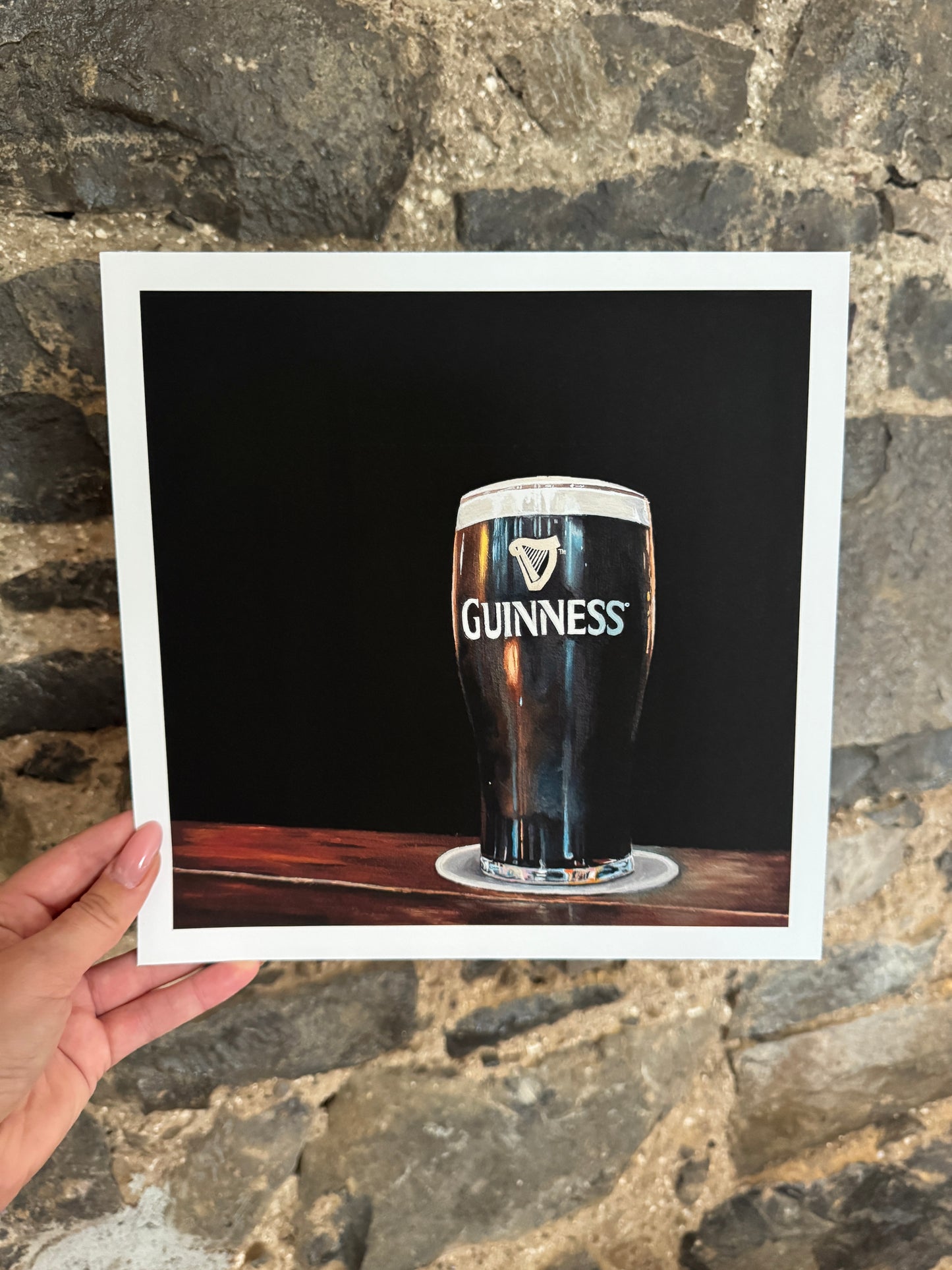“A Pint Of Plain” Guinness Limited Edition Giclee Print