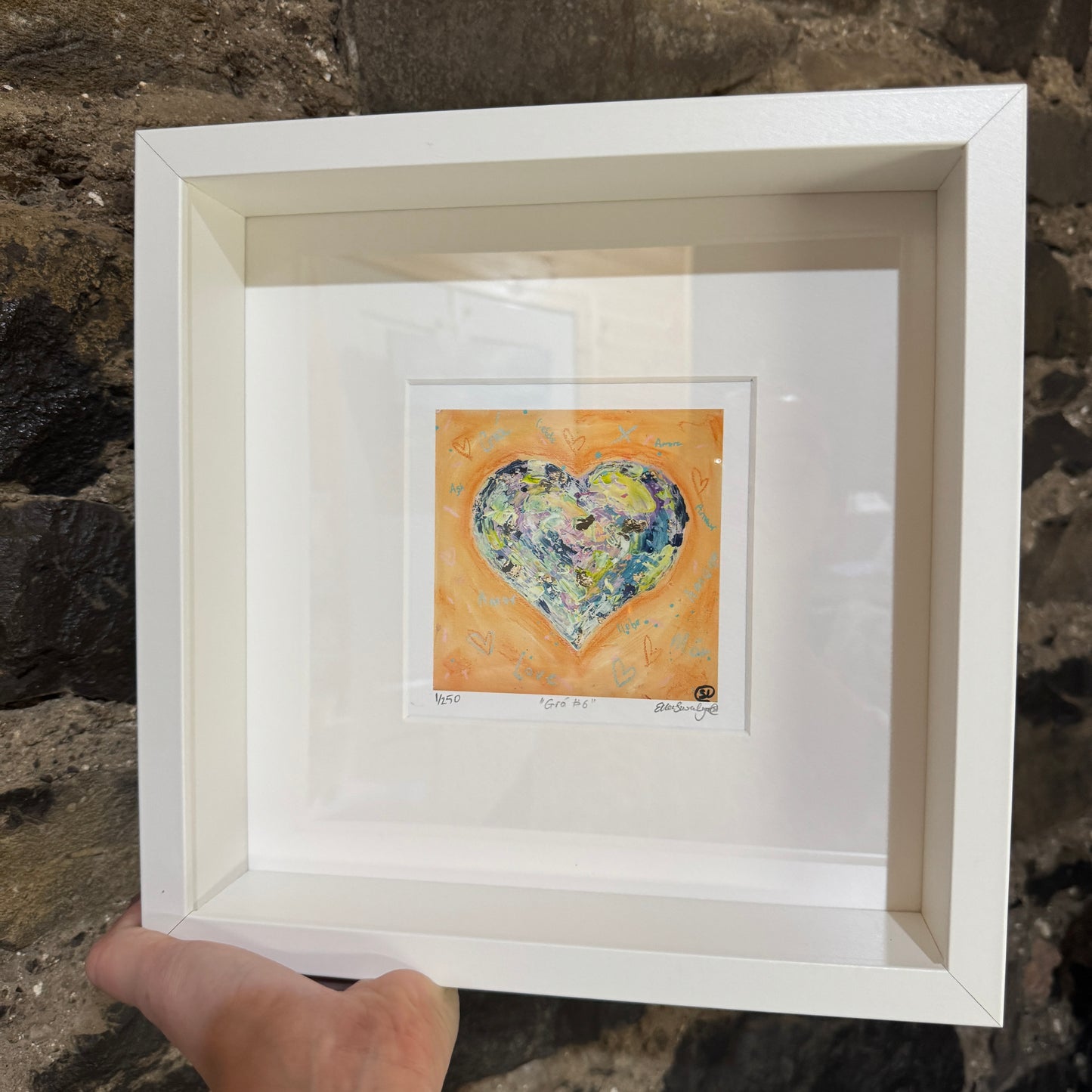 “Grá #6” Framed Limited Edition Giclee Print