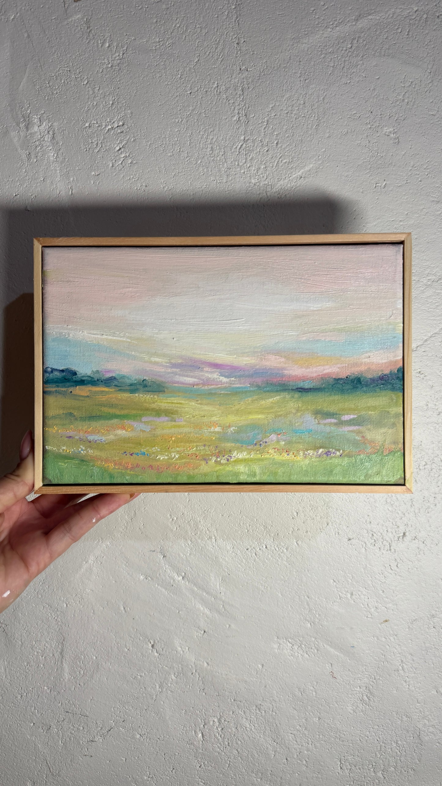 Meadows Manifest - Original Framed Oil Painting