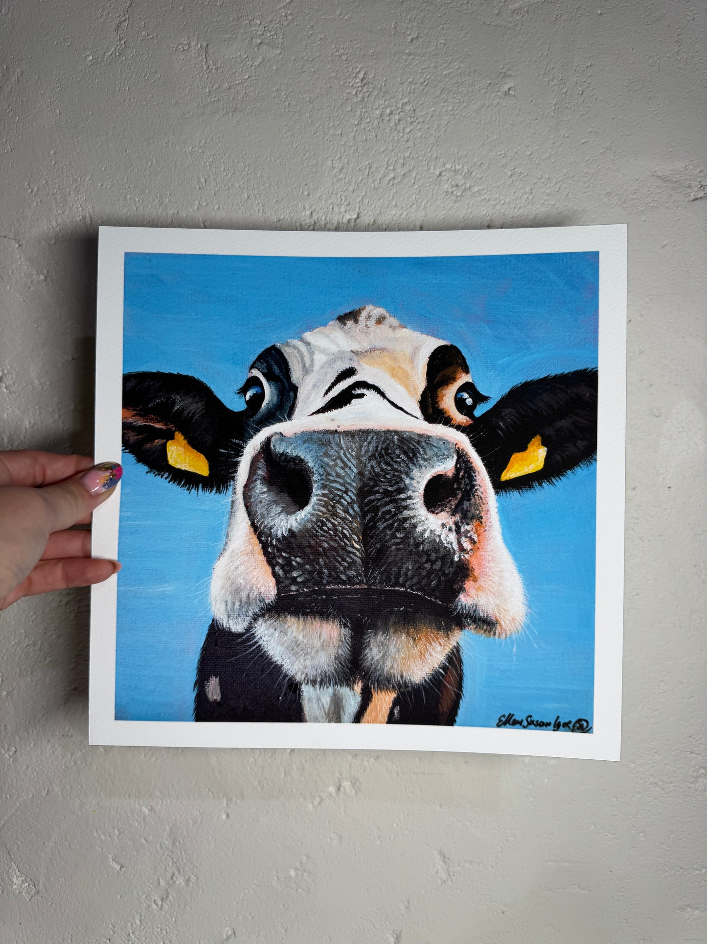 Unframed “Moove On” Limited Edition Giclee Print