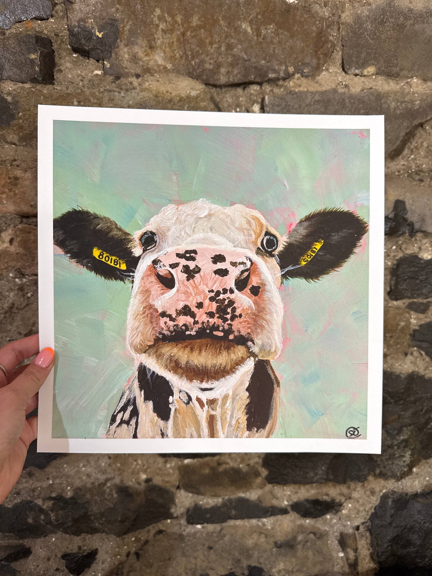 Unframed “Cud You Not” Limited Edition Giclee Print
