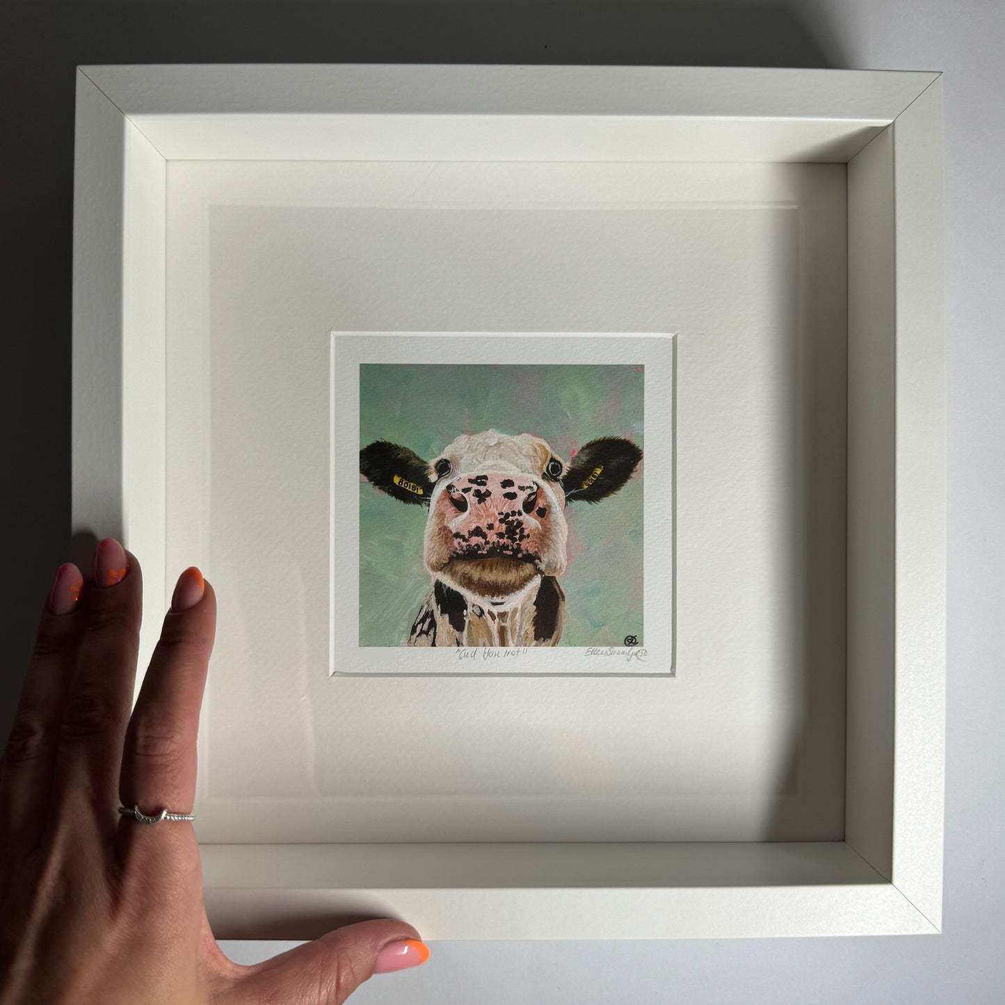 Framed “Cud You Not” Limited Edition Giclee Print