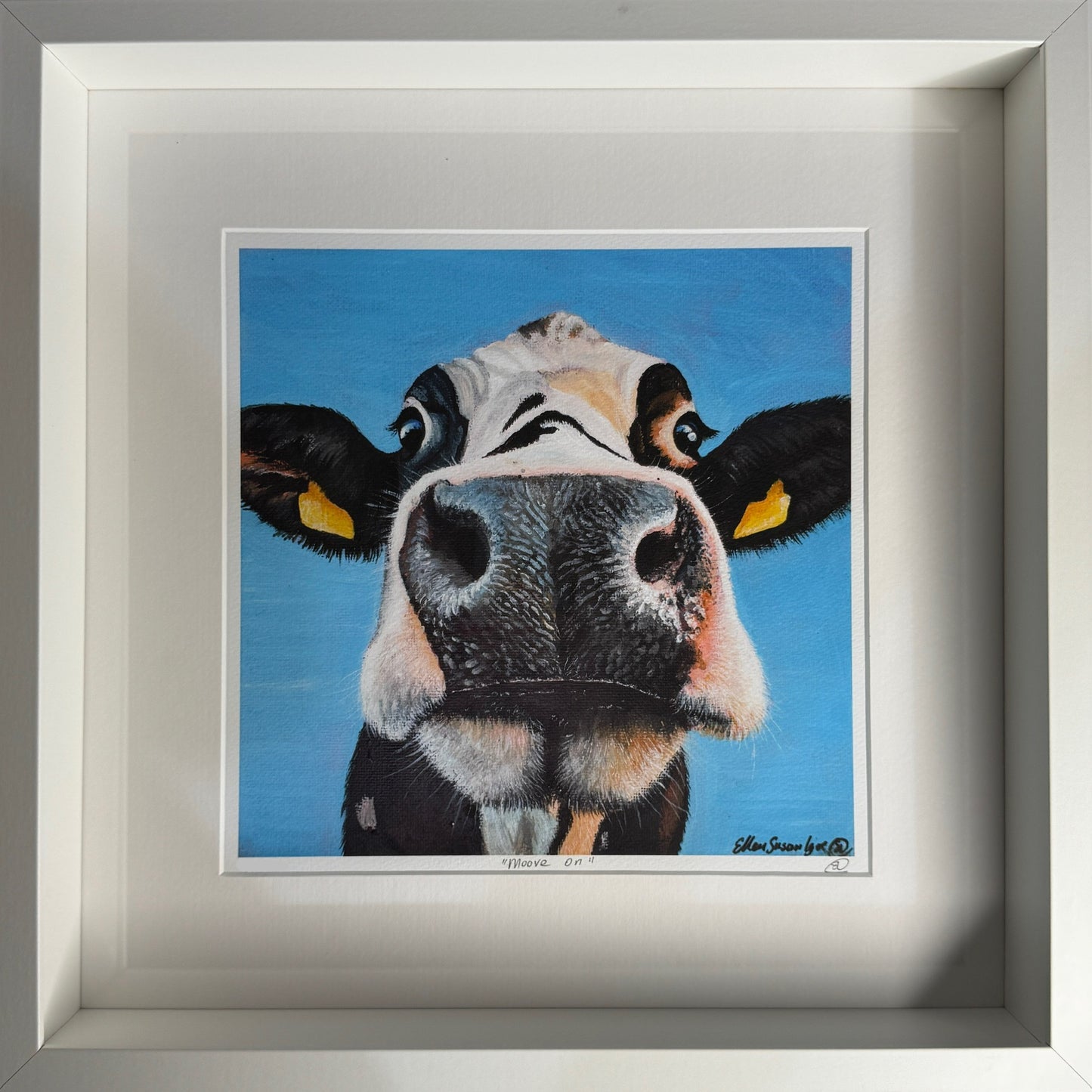 Framed “Moove On” Limited Edition Giclee Print