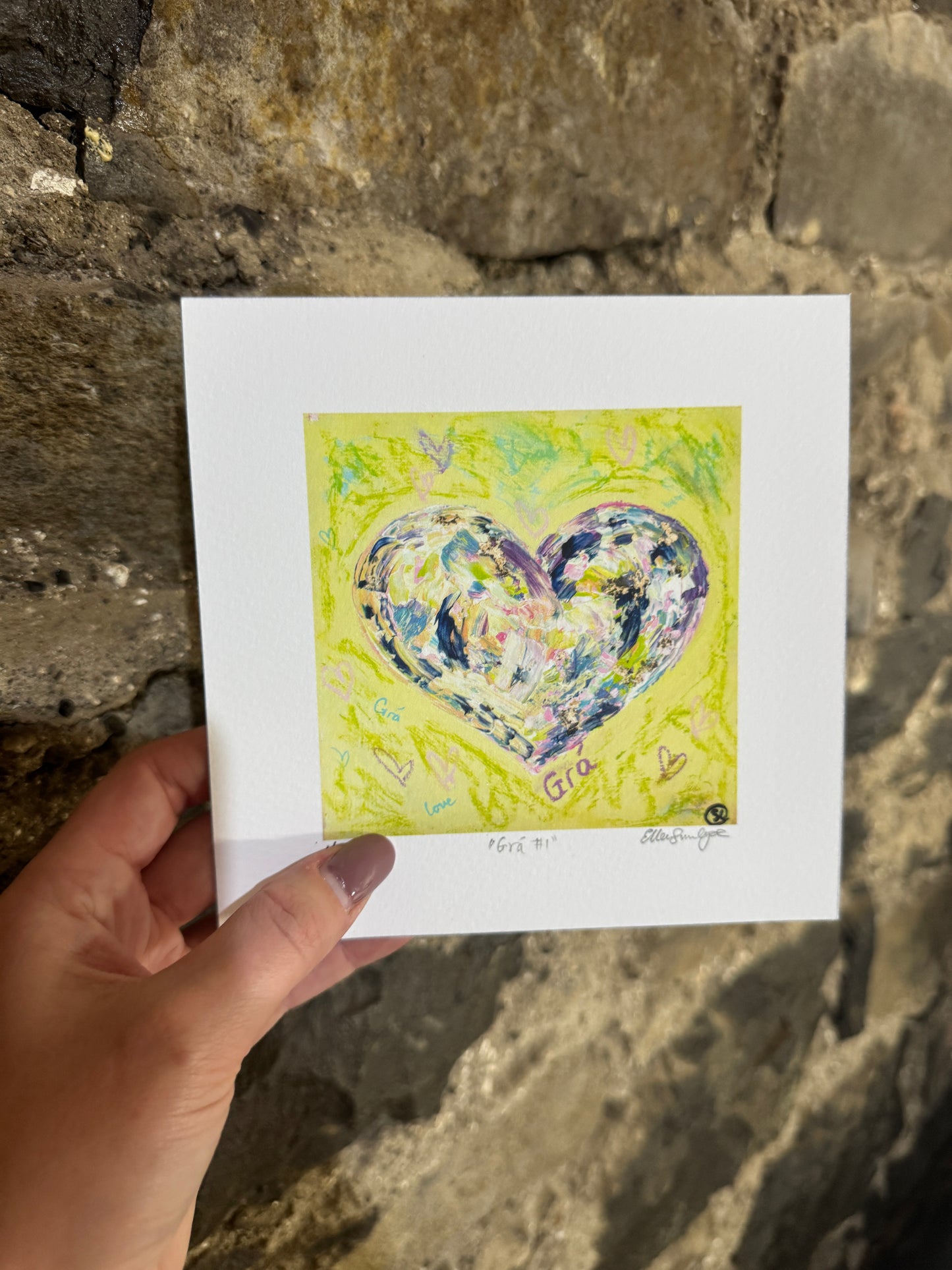 Unframed “Grá #1” Limited Edition Giclee Print