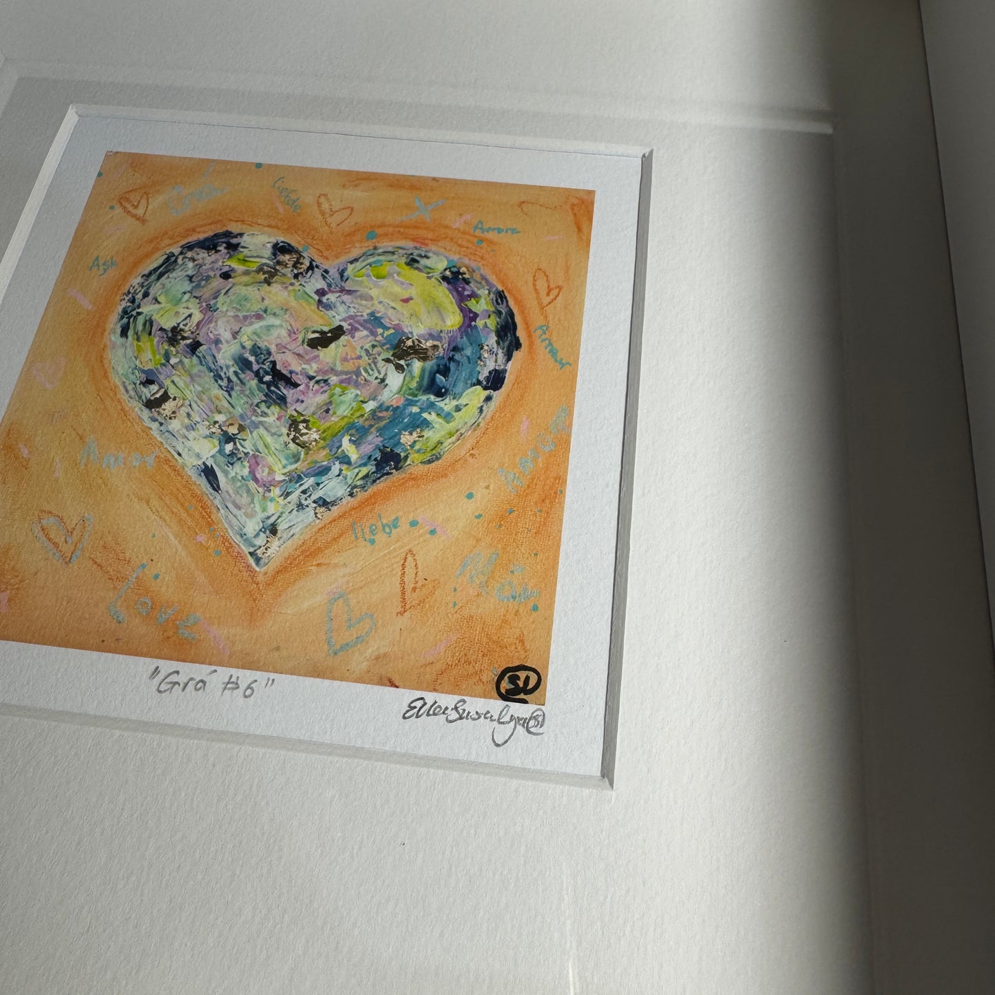 “Grá #6” Framed Limited Edition Giclee Print