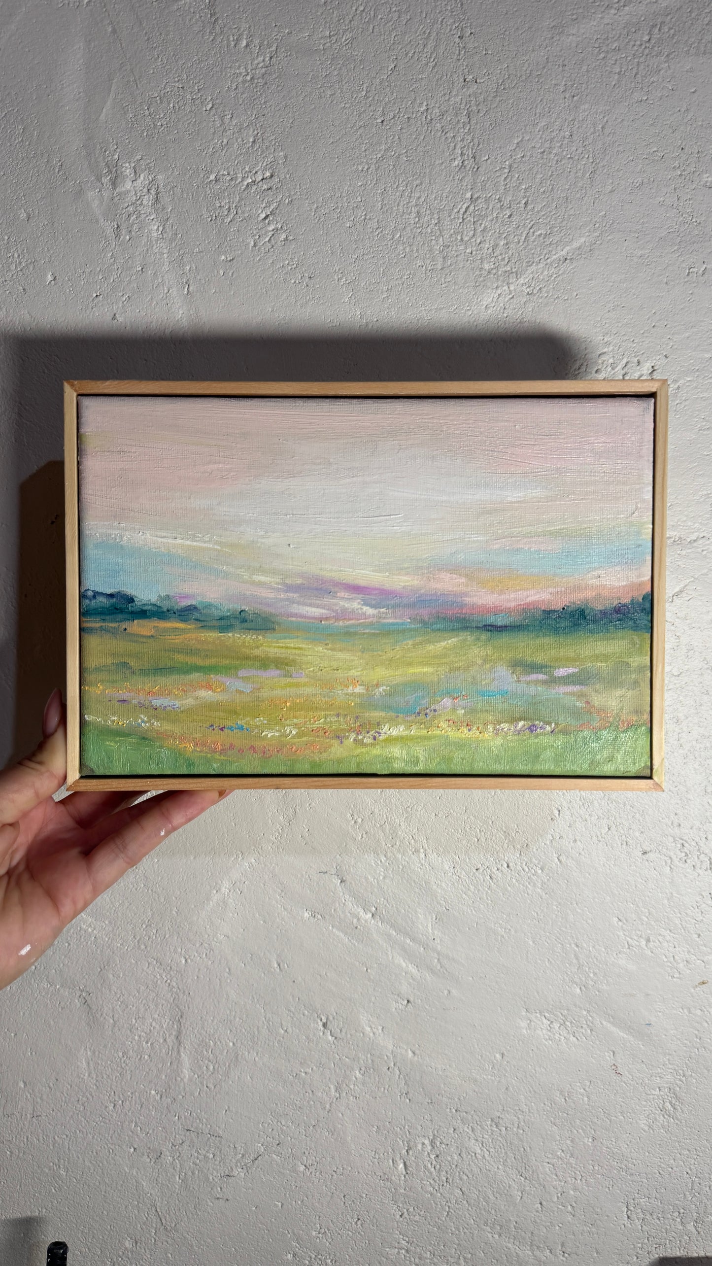 Meadows Manifest - Original Framed Oil Painting
