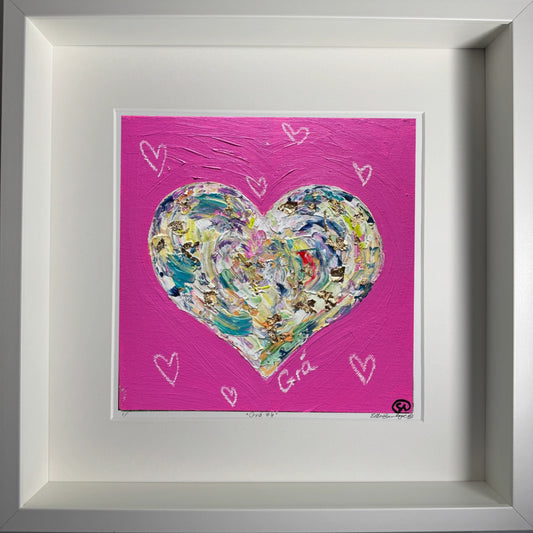 “Grá #4” Framed Limited Edition Giclee Print