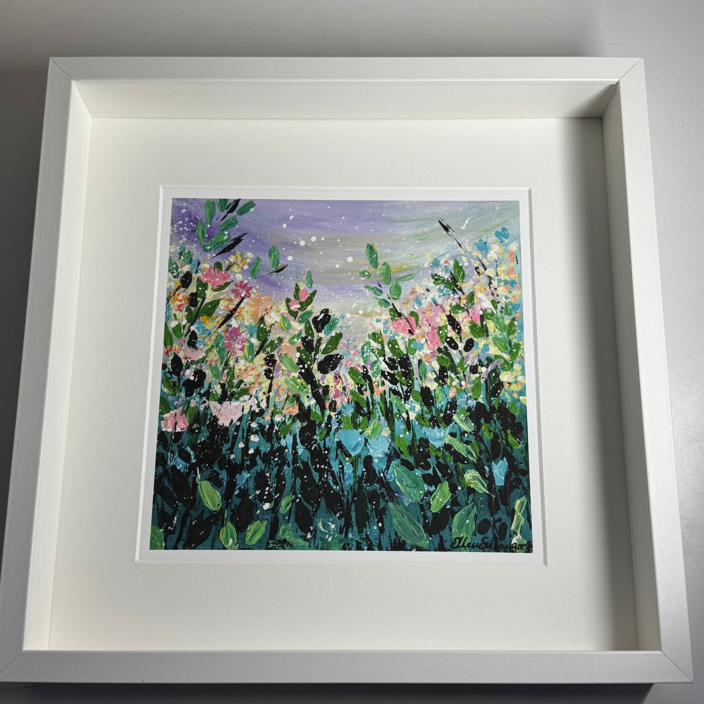 FRAMED “Pastels 1” Limited Edition Giclee Print