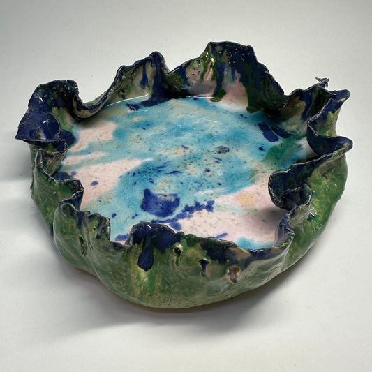 Large Ceramic Trinket Dish