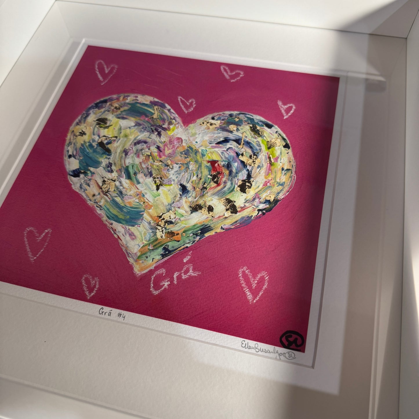 “Grá #4” Framed Limited Edition Giclee Print