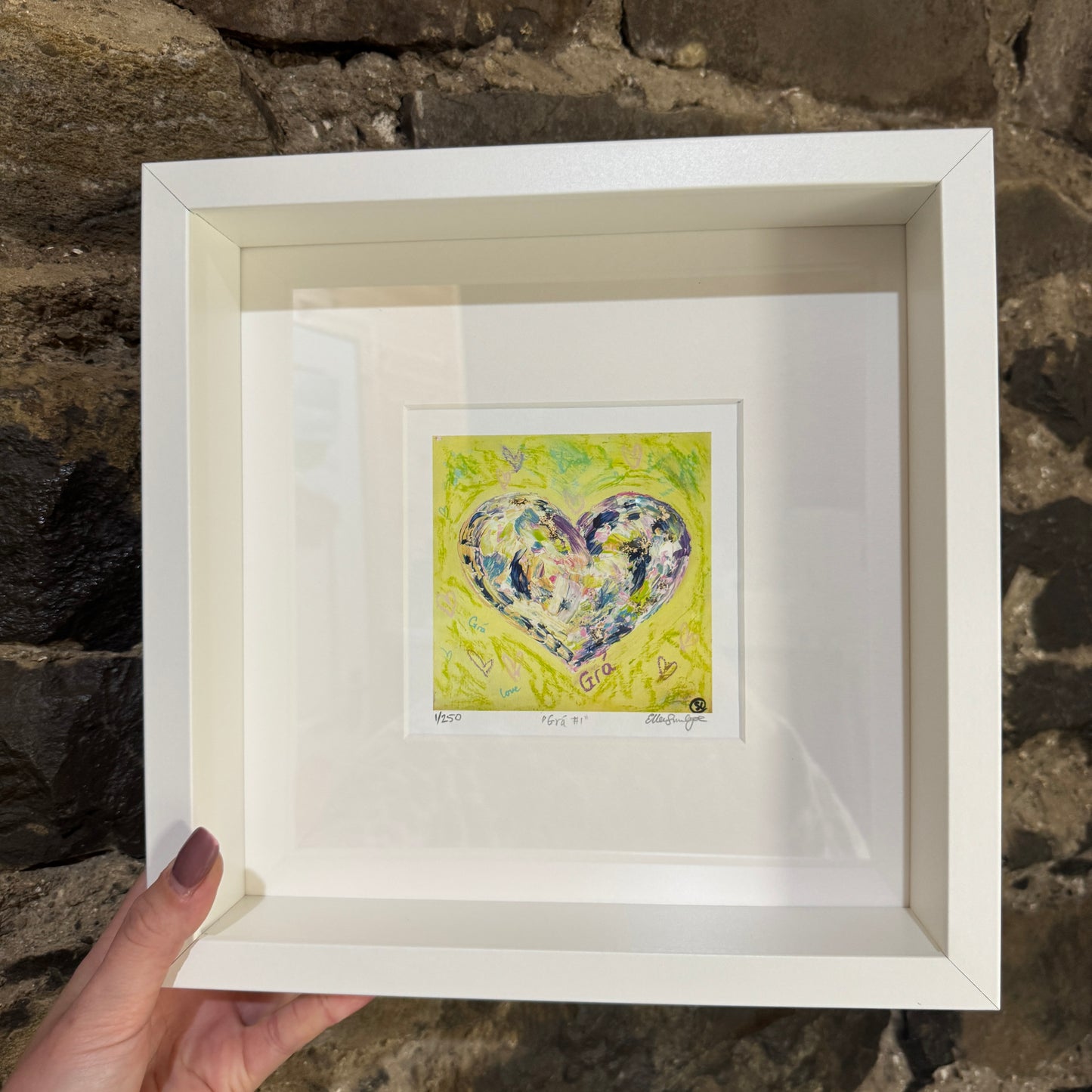 “Grá #1” Framed Limited Edition Giclee Print