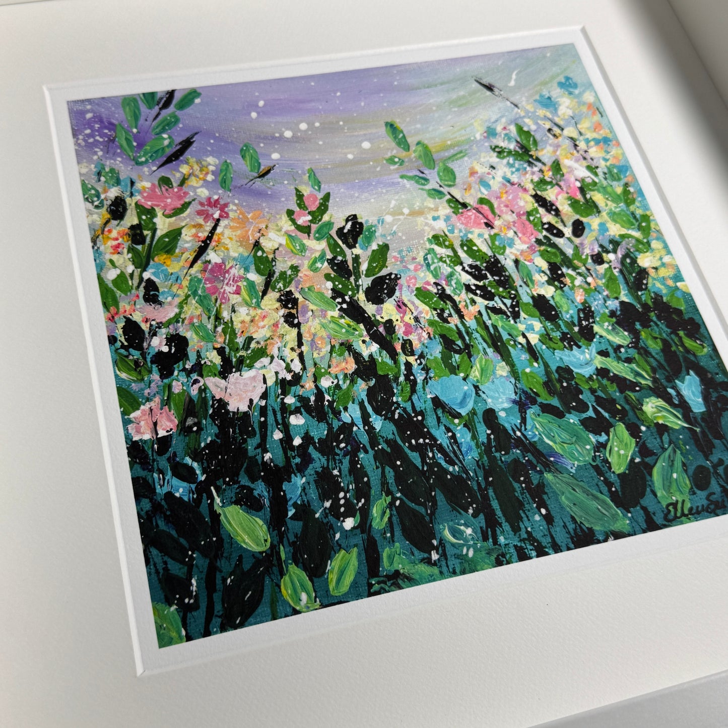 FRAMED “Pastels 1” Limited Edition Giclee Print