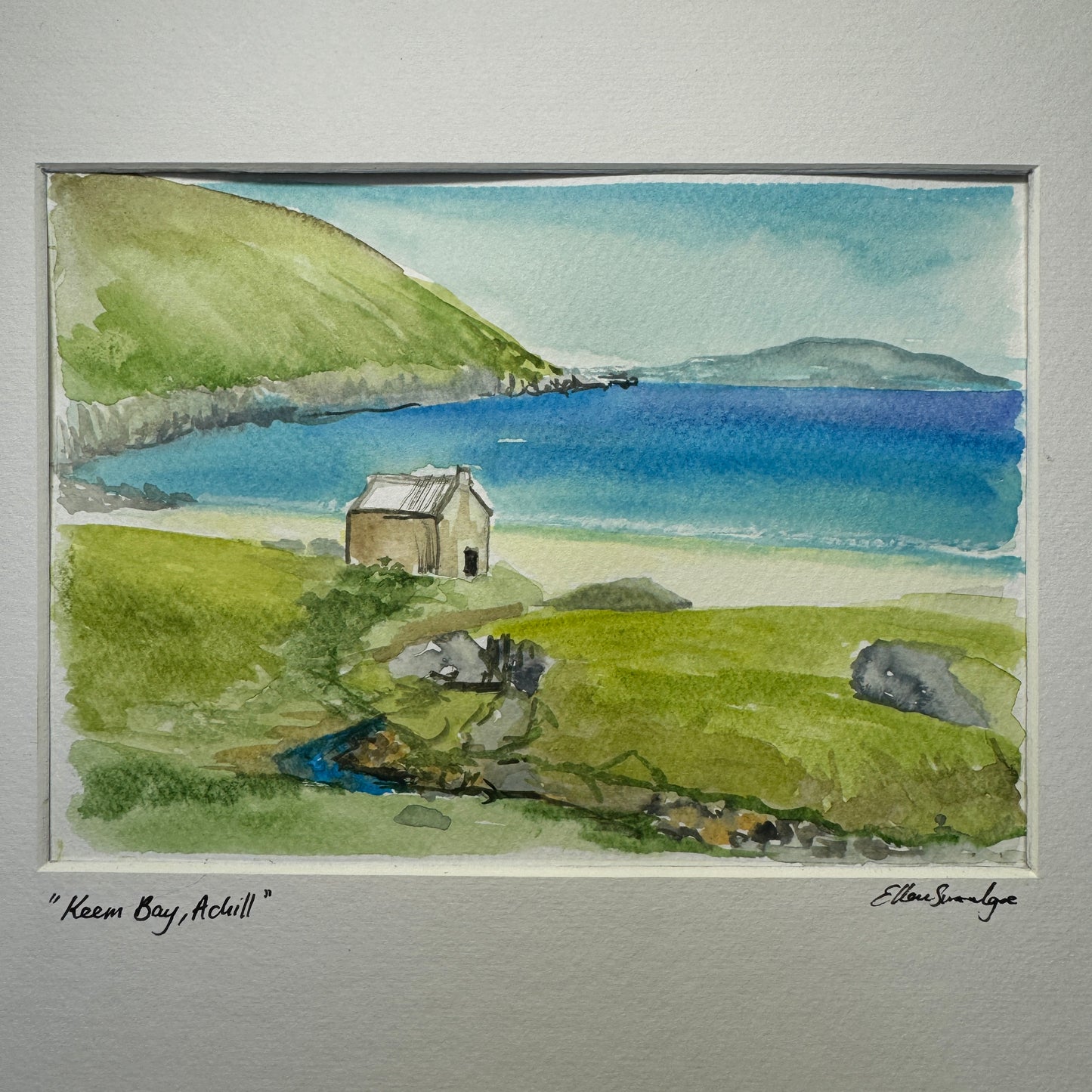 Keem Bay Achill Watercolour Original