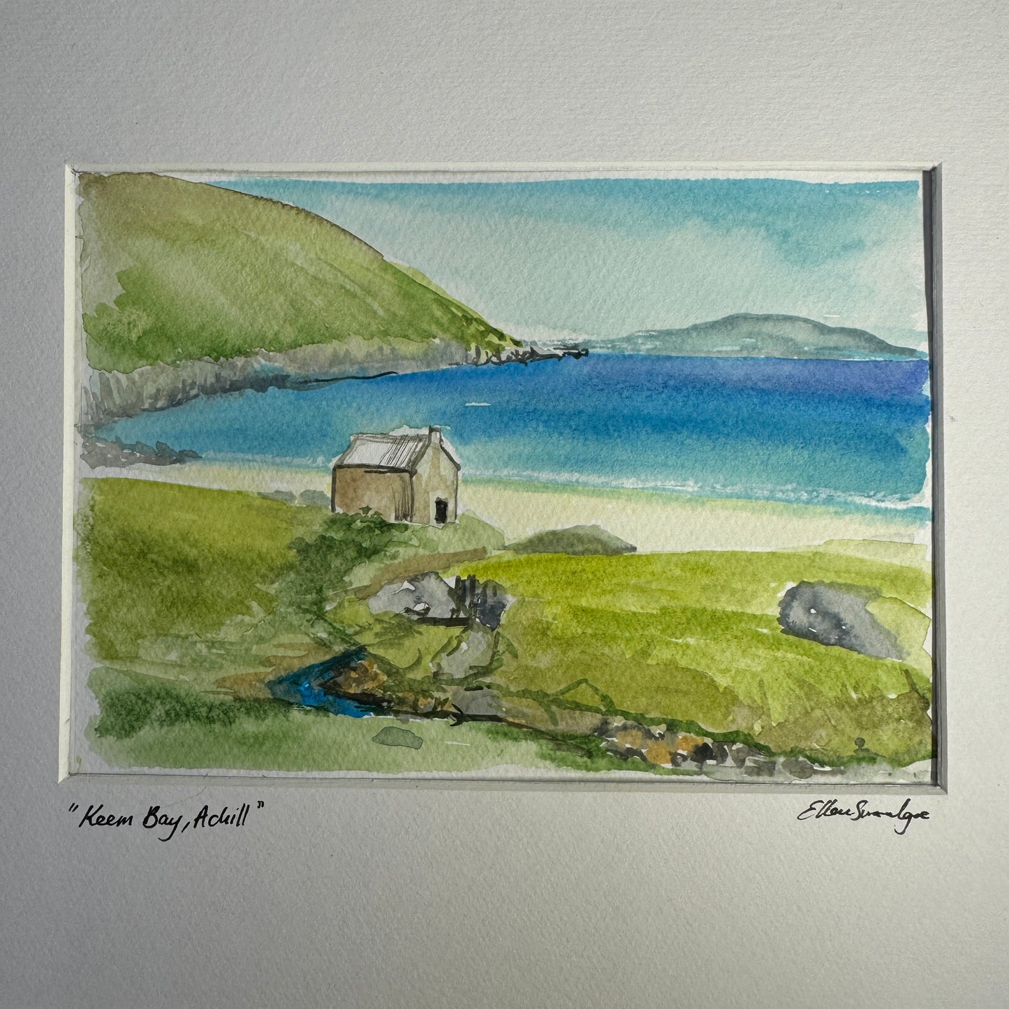 Keem Bay Achill Watercolour Original