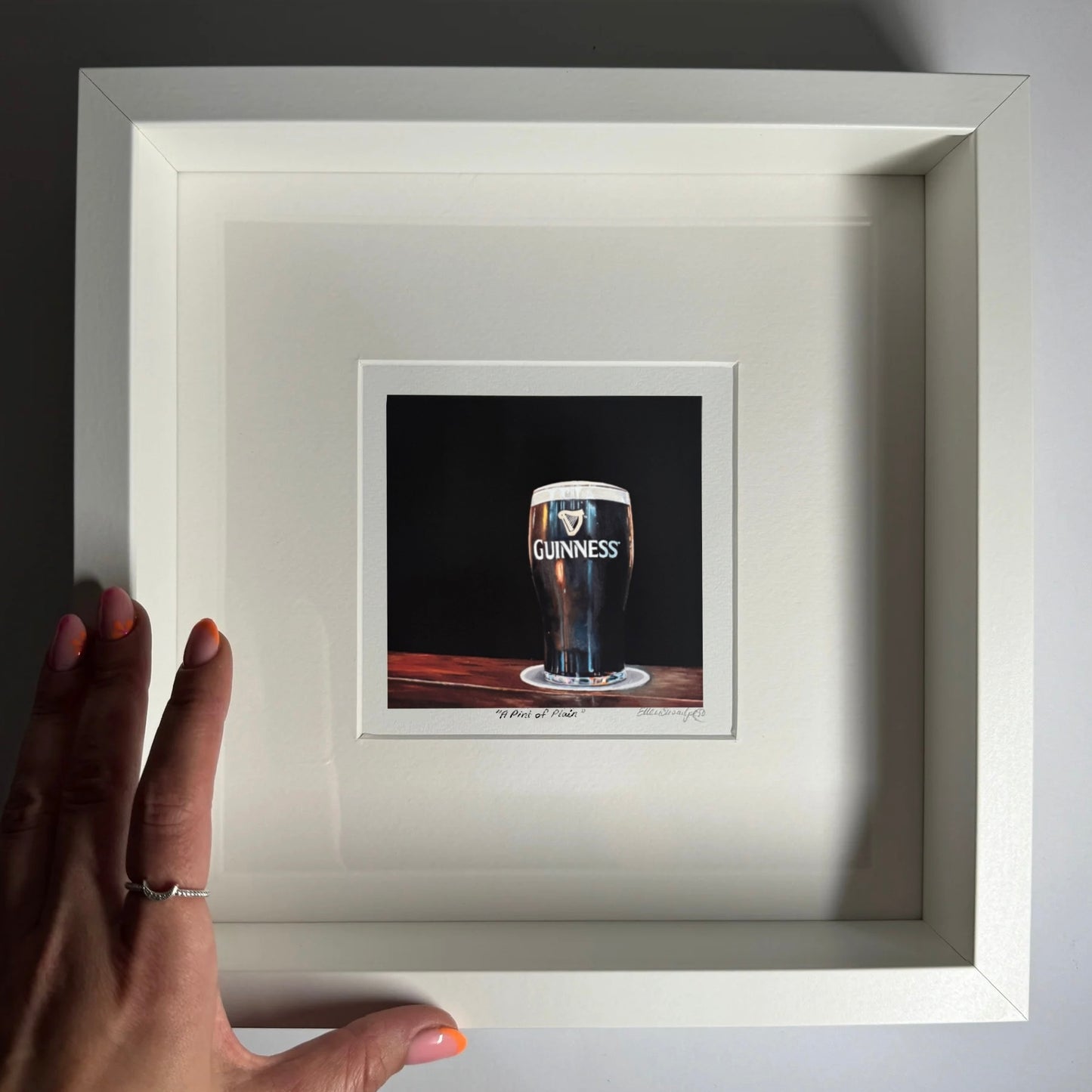 Framed “A Pint of Plain” Limited Edition Giclee Print