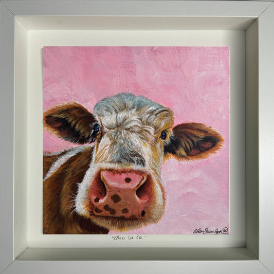 Original Framed “Moo La La”